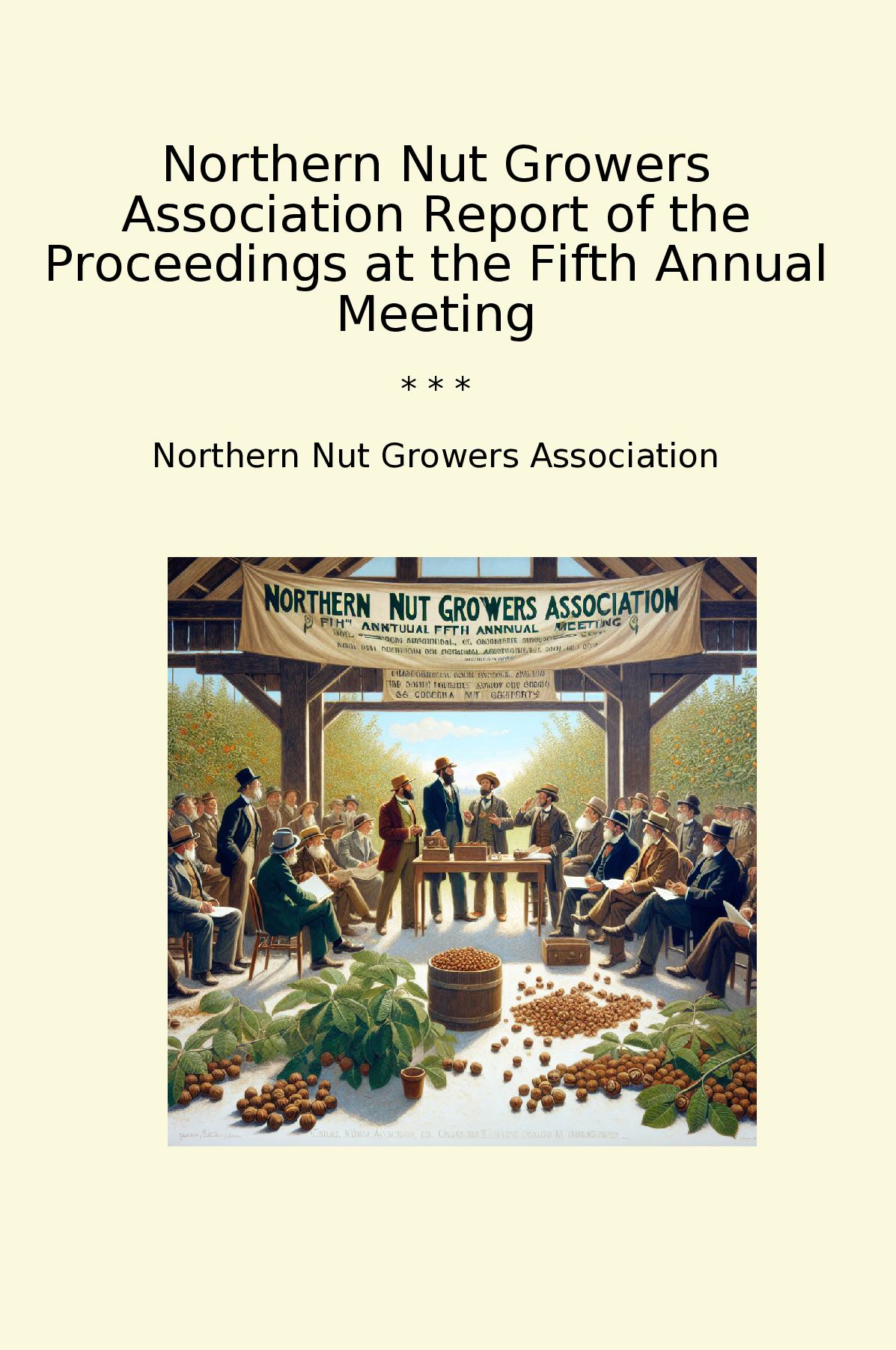 Northern Nut Growers Association Report of the Proceedings at the Fifth Annual Meeting