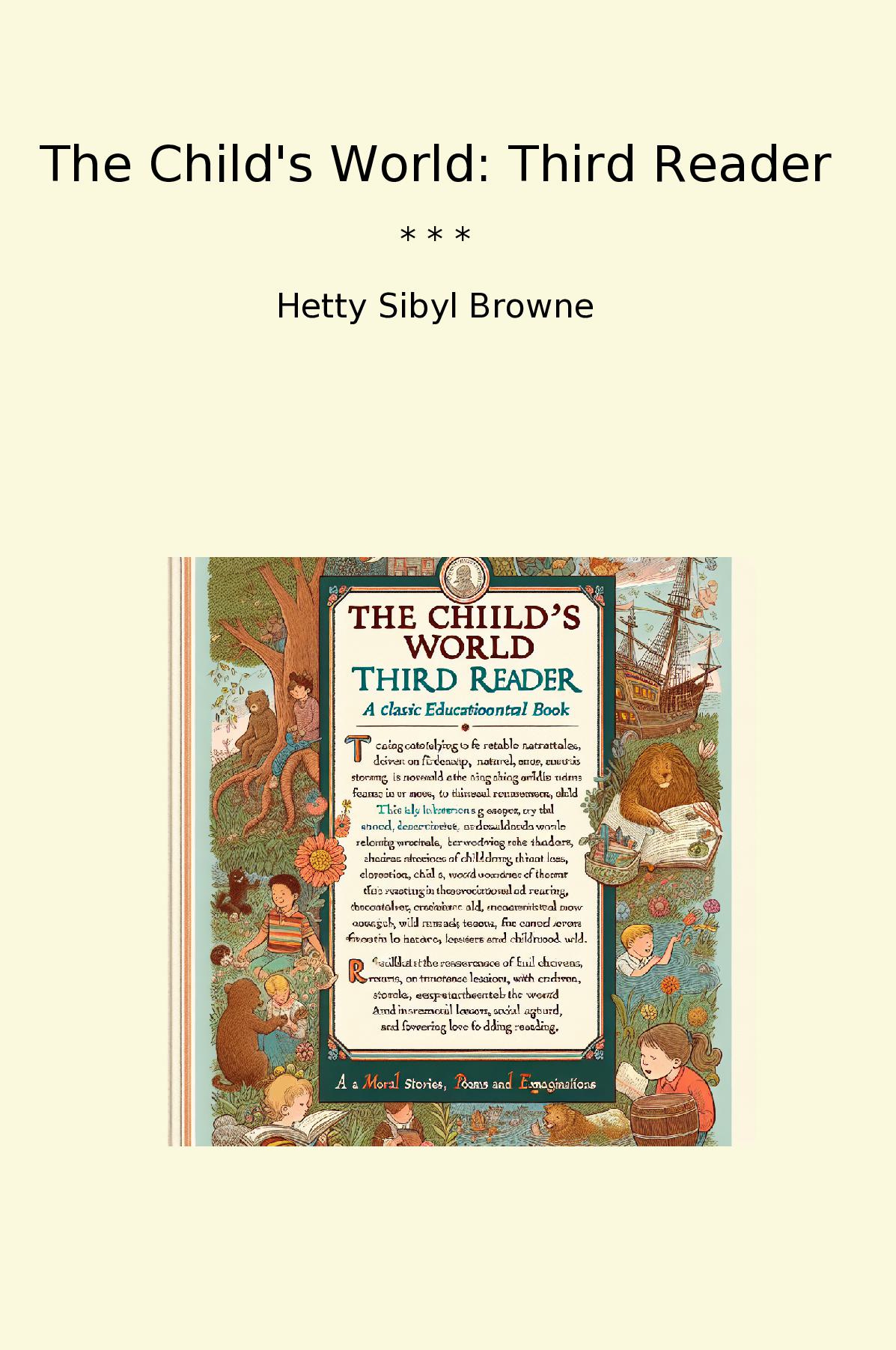 The Child's World: Third Reader