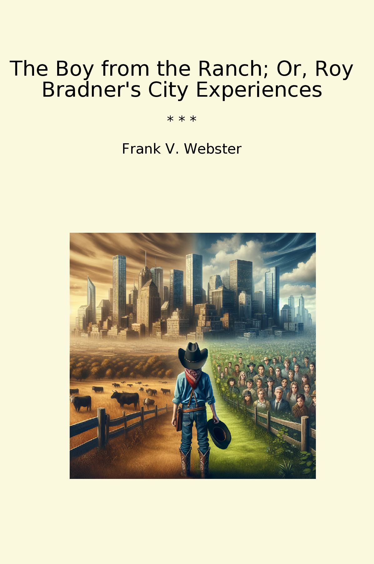The Boy from the Ranch; Or, Roy Bradner's City Experiences