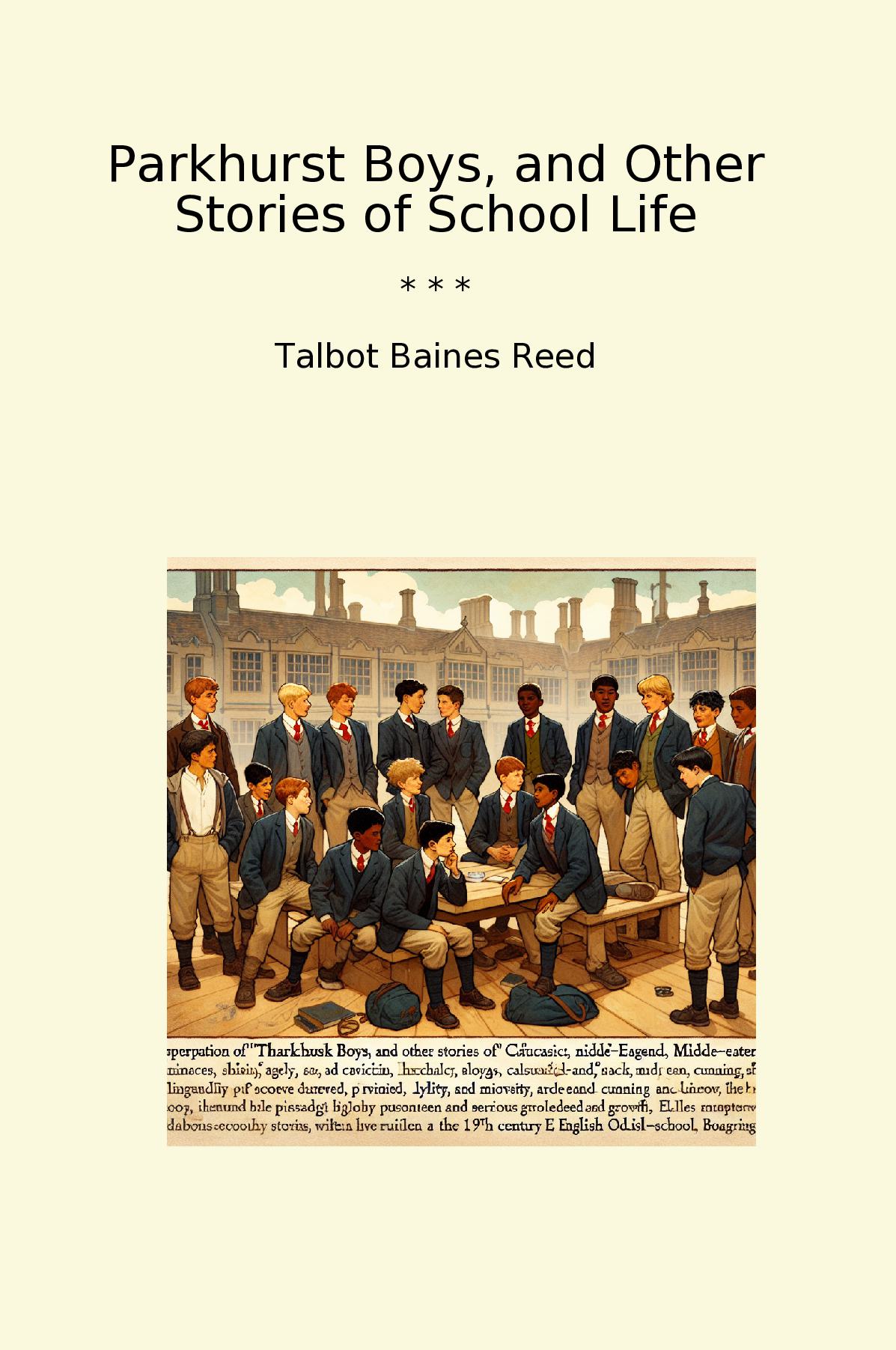 Parkhurst Boys, and Other Stories of School Life