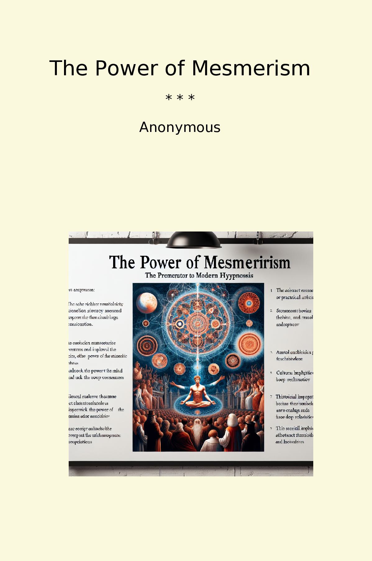 The Power of Mesmerism