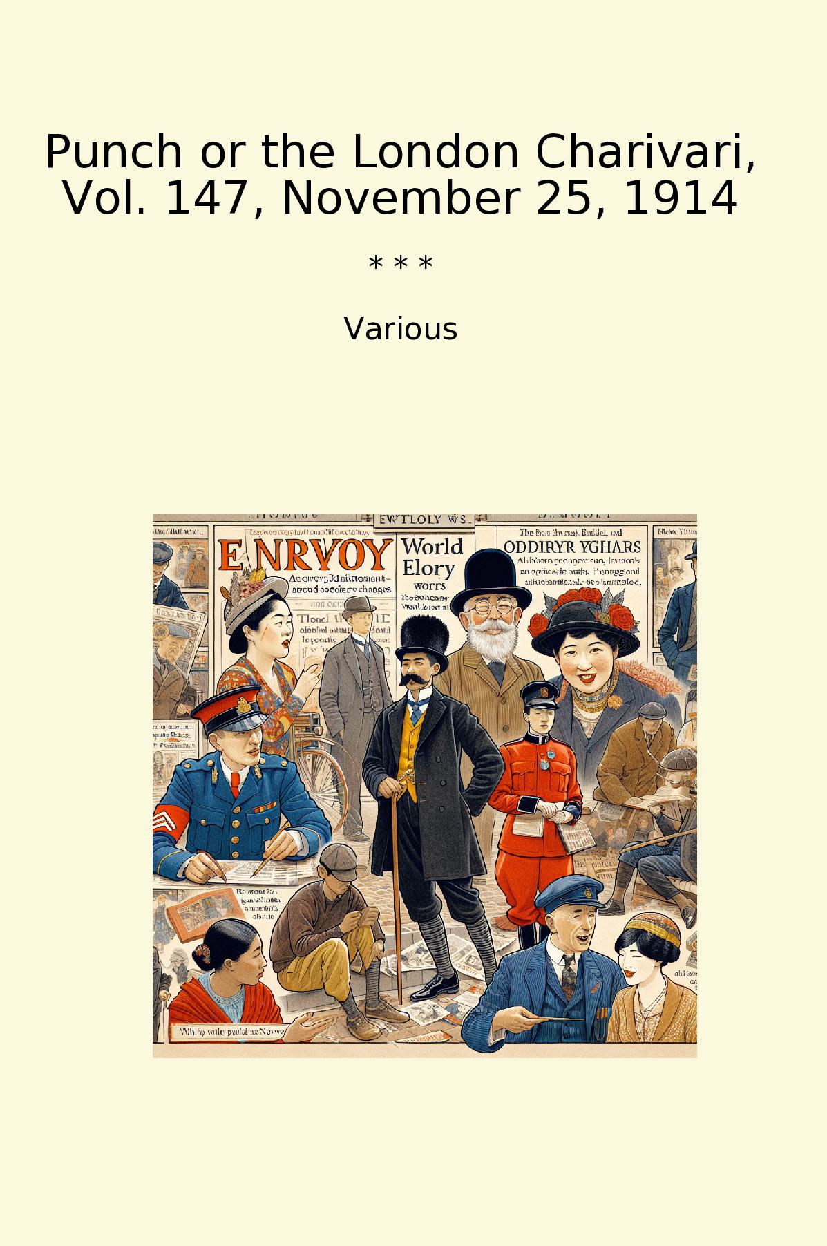 Punch or the London Charivari, Vol. 147, November 25, 1914
