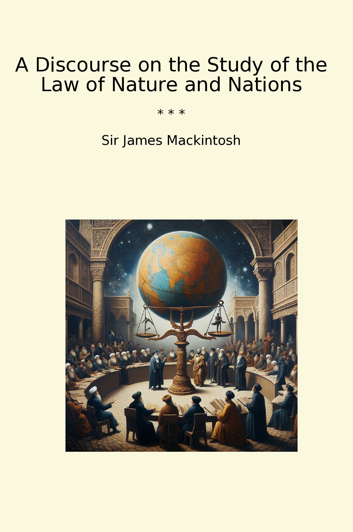 A Discourse on the Study of the Law of Nature and Nations