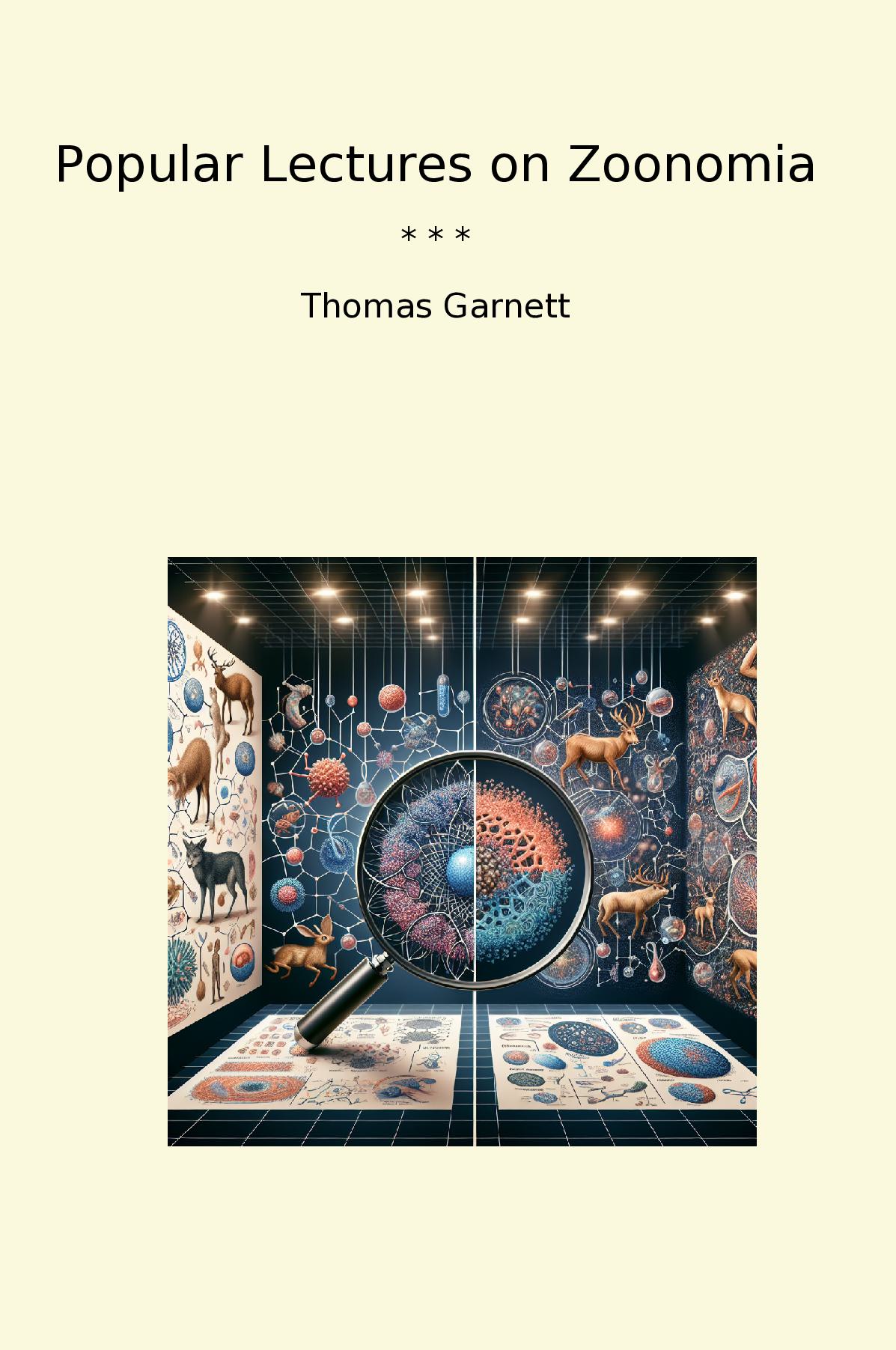 Popular Lectures on Zoonomia