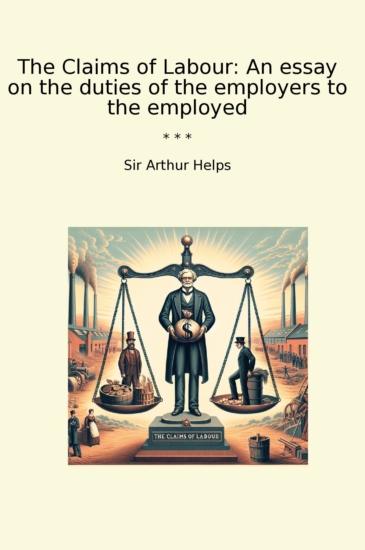 The Claims of Labour: An essay on the duties of the employers to the employed