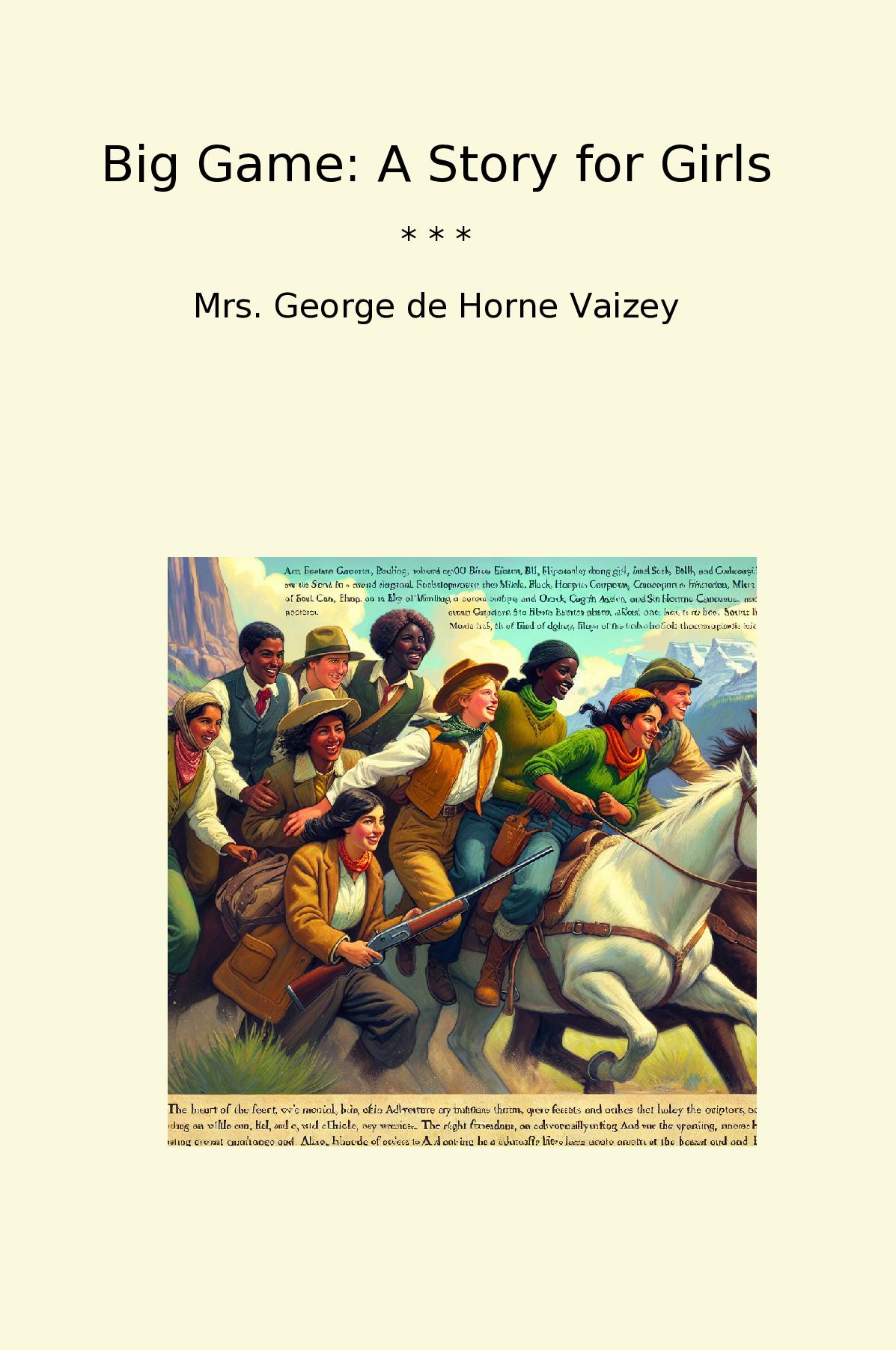 Big Game: A Story for Girls