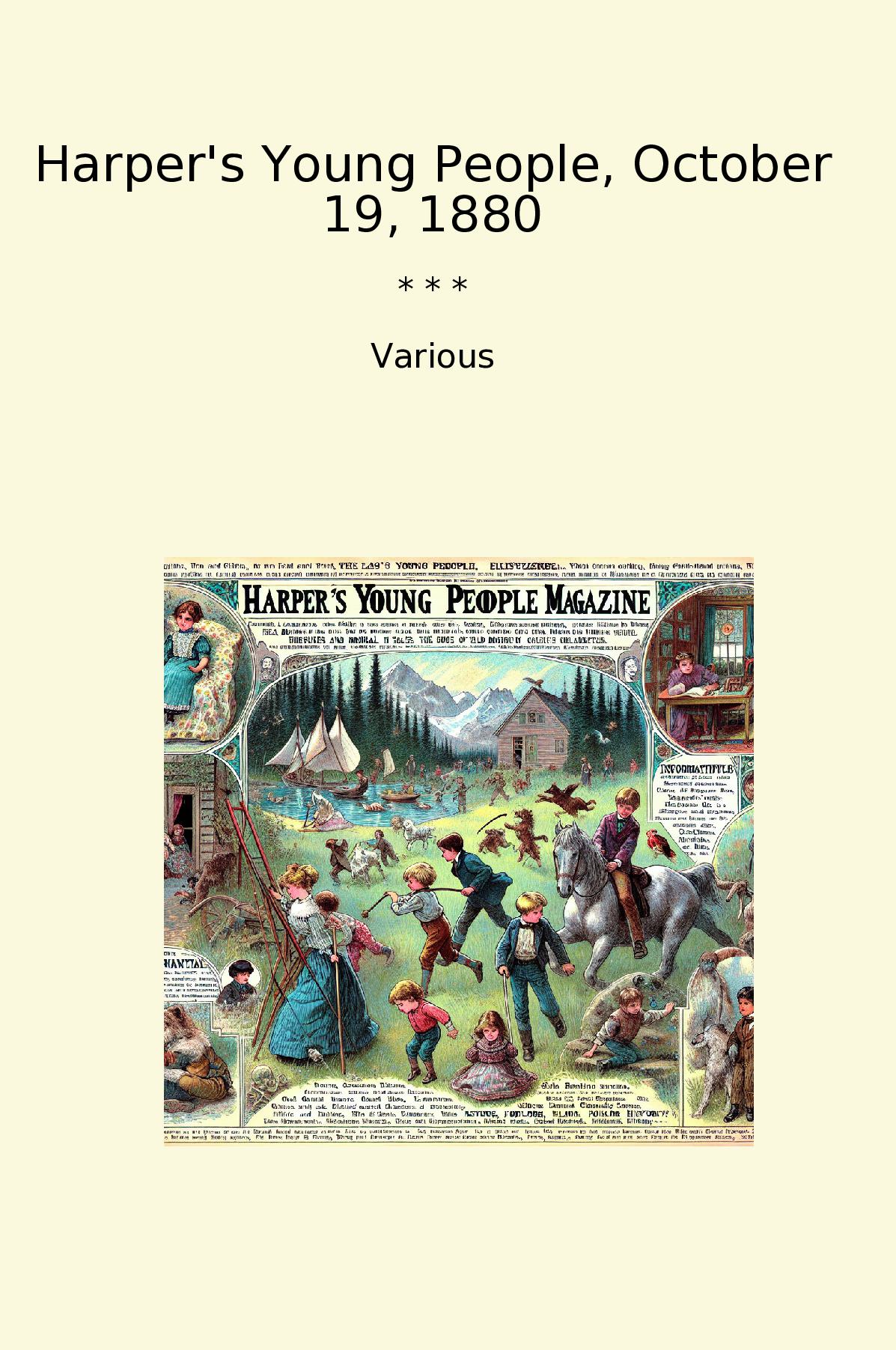 Harper's Young People, October 19, 1880