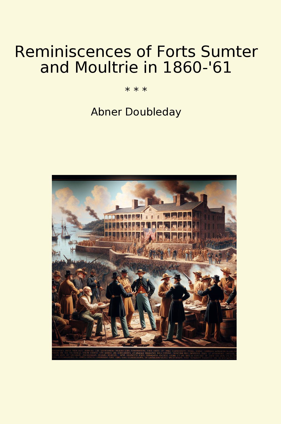 Reminiscences of Forts Sumter and Moultrie in 1860-'61