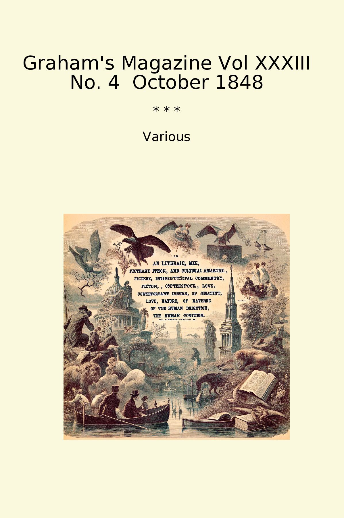 Graham's Magazine Vol XXXIII No. 4  October 1848