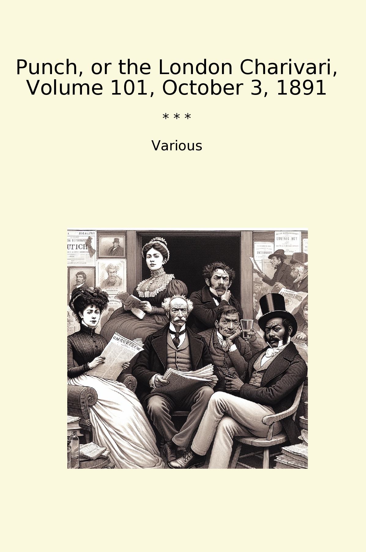 Punch, or the London Charivari, Volume 101, October 3, 1891