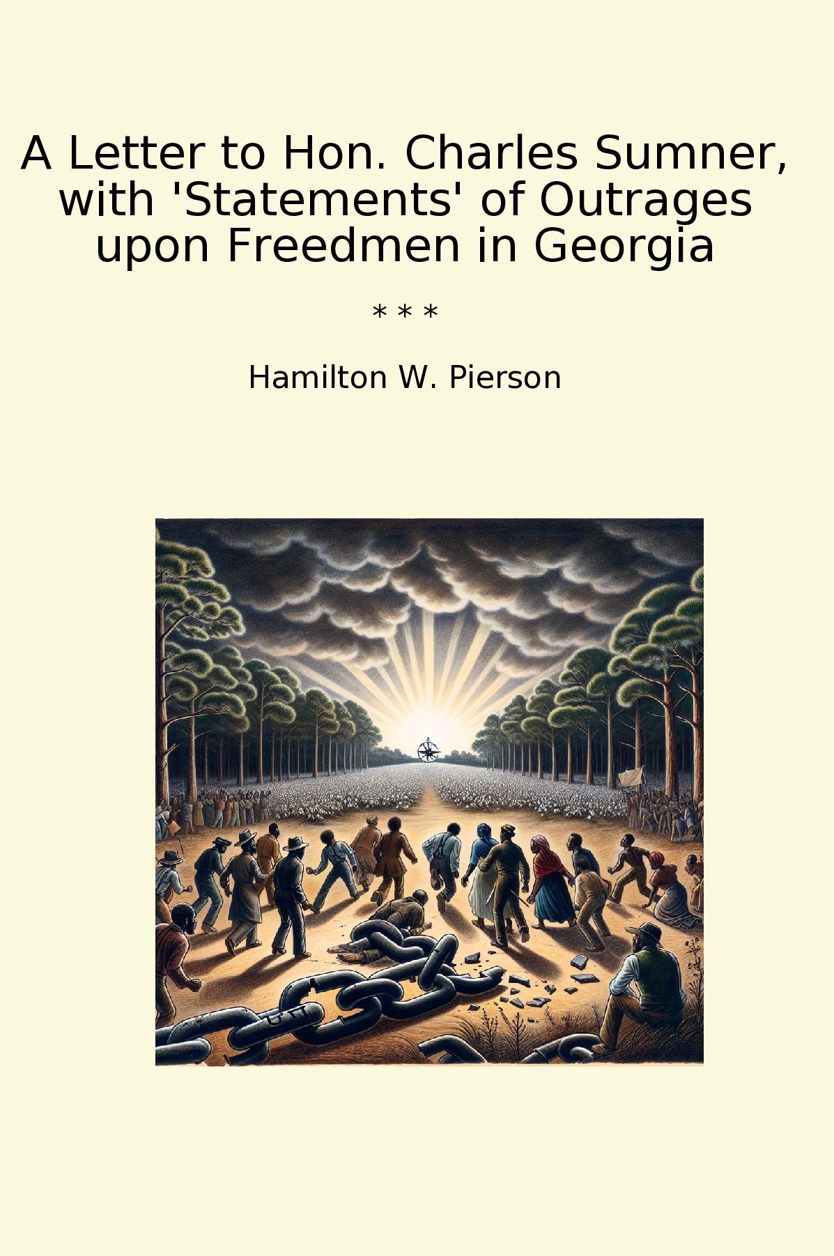 A Letter to Hon. Charles Sumner, with 'Statements' of Outrages upon Freedmen in Georgia