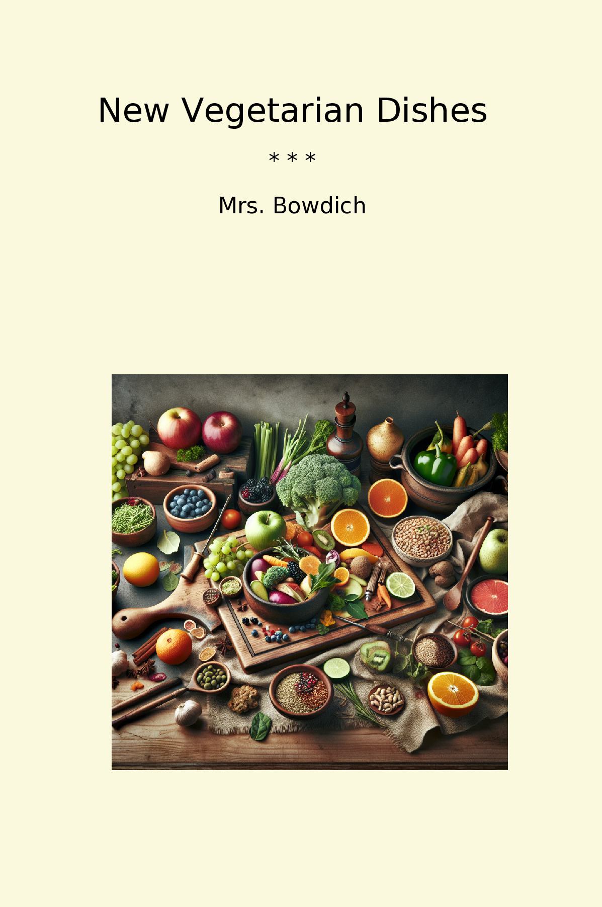 New Vegetarian Dishes