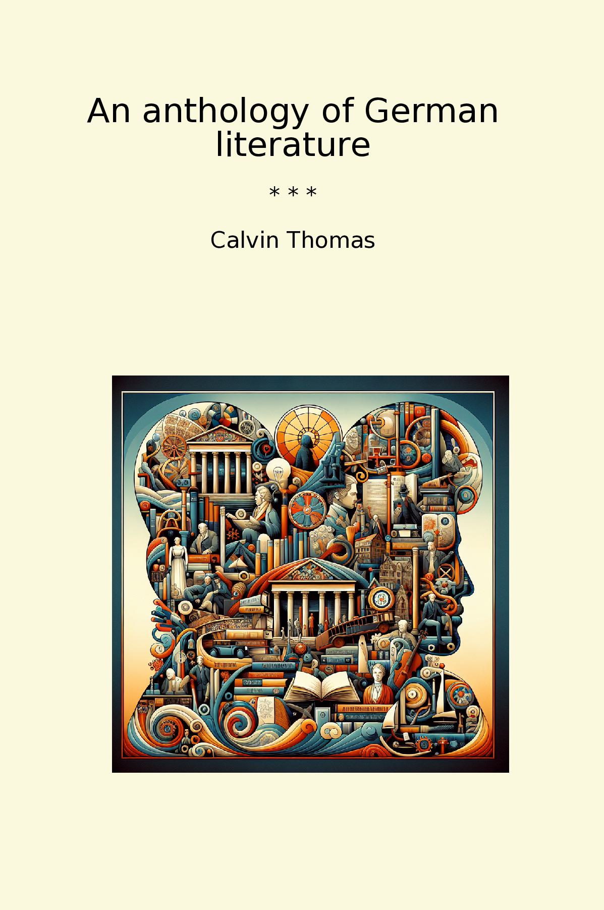 An anthology of German literature