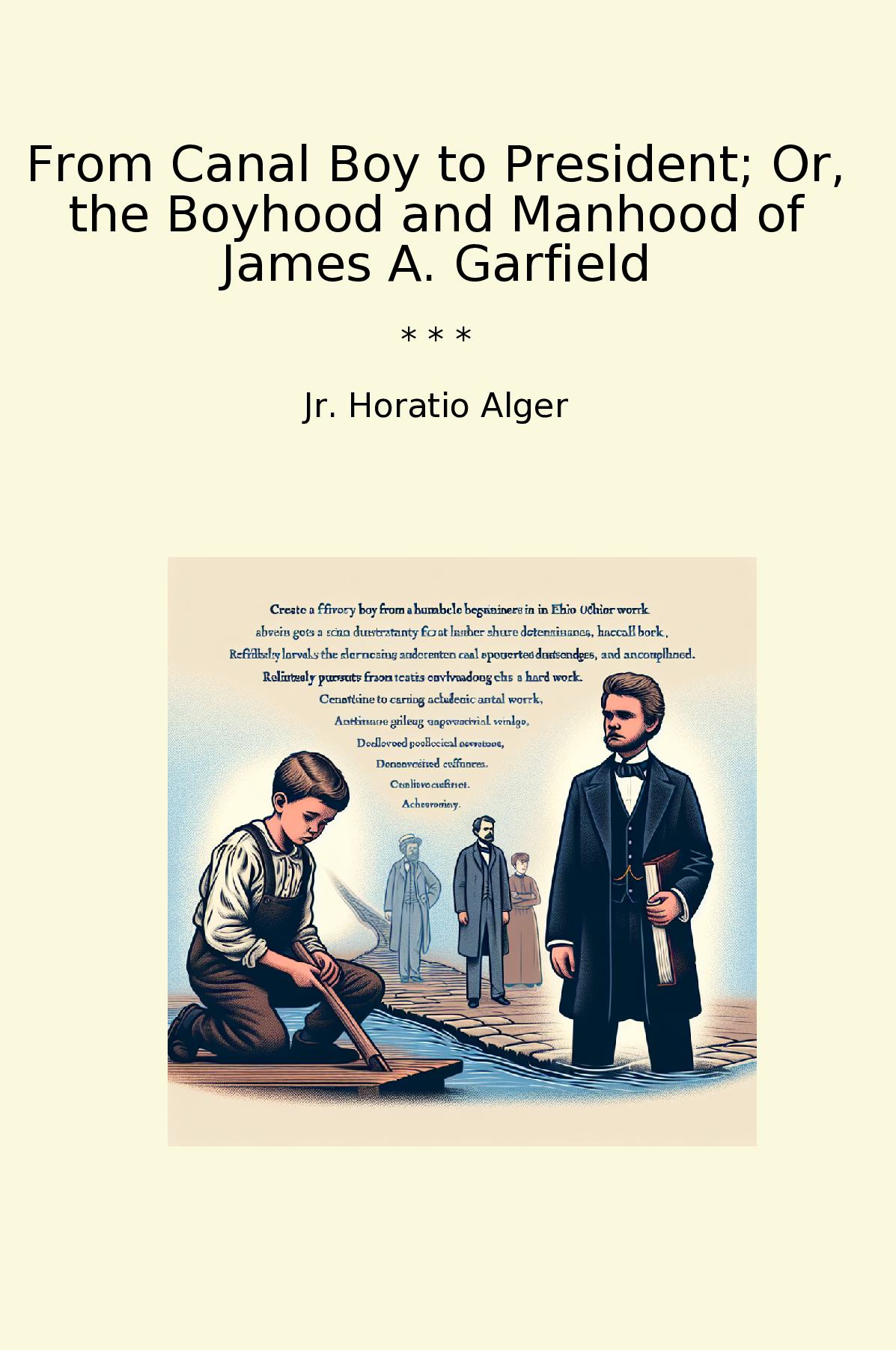 From Canal Boy to President; Or, the Boyhood and Manhood of James A. Garfield