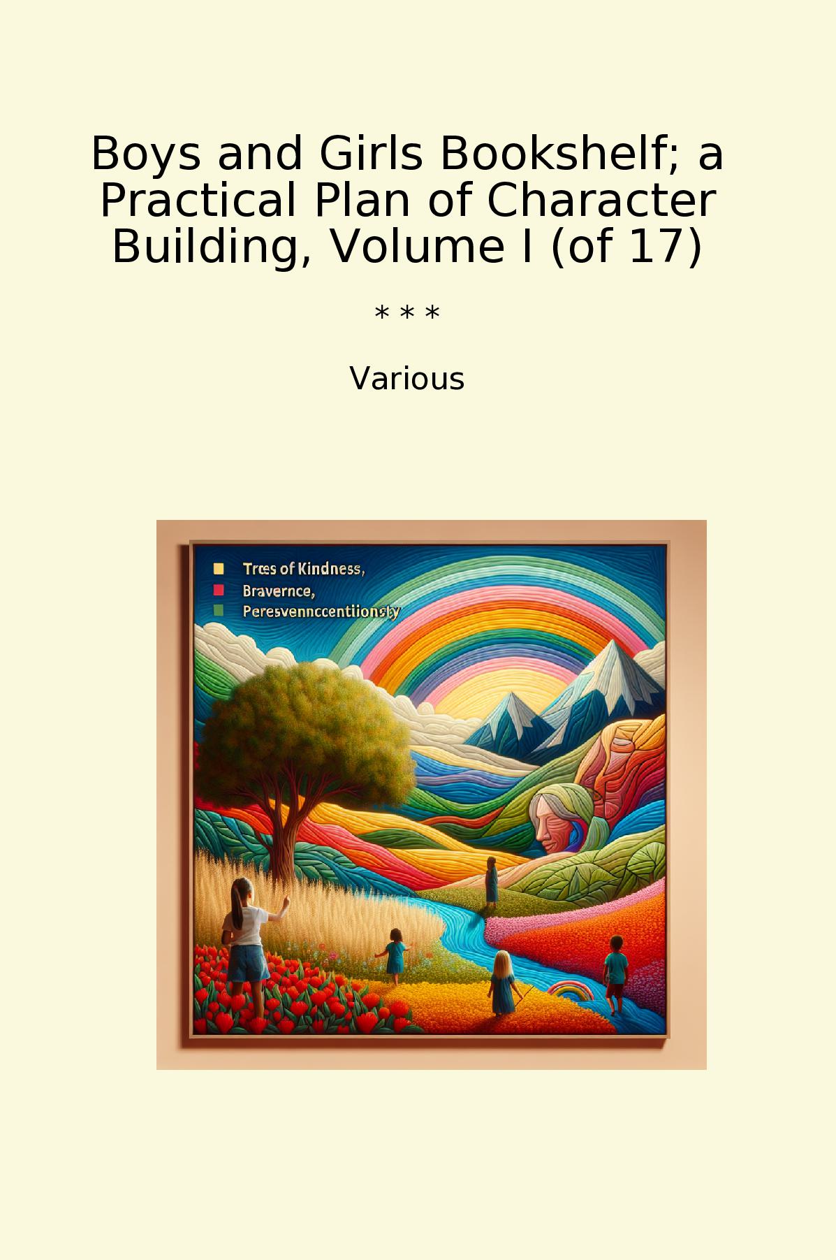 Boys and Girls Bookshelf; a Practical Plan of Character Building, Volume I (of 17)