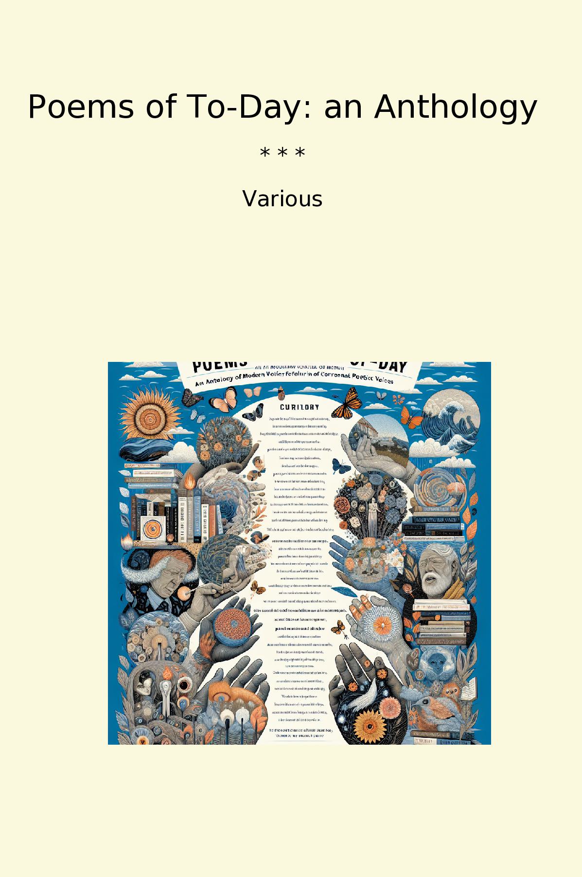Poems of To-Day: an Anthology