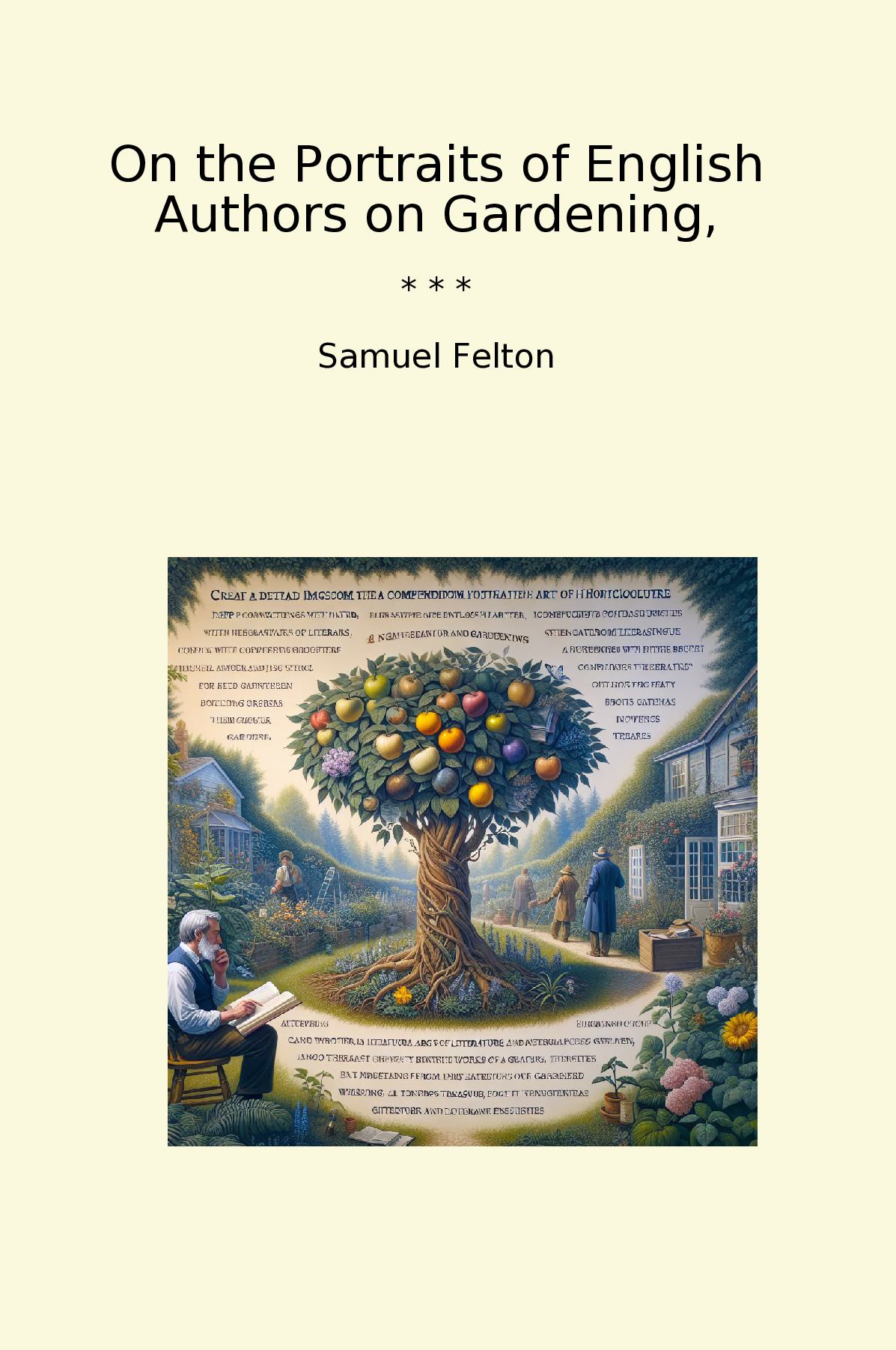 On the Portraits of English Authors on Gardening,