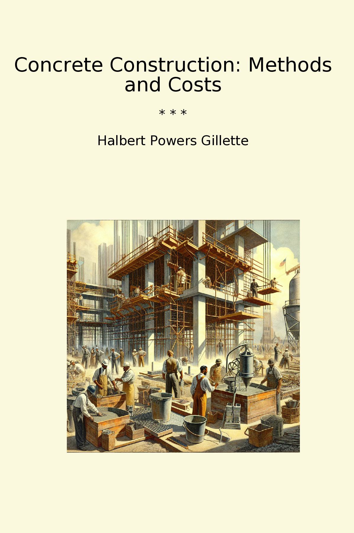 Concrete Construction: Methods and Costs