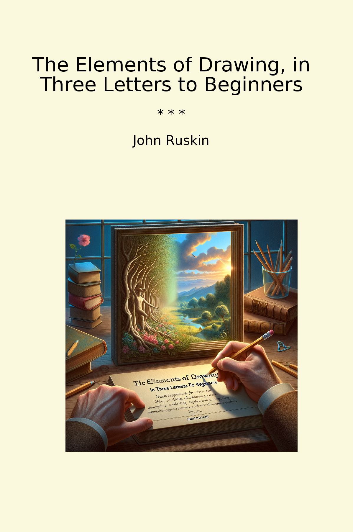 The Elements of Drawing, in Three Letters to Beginners