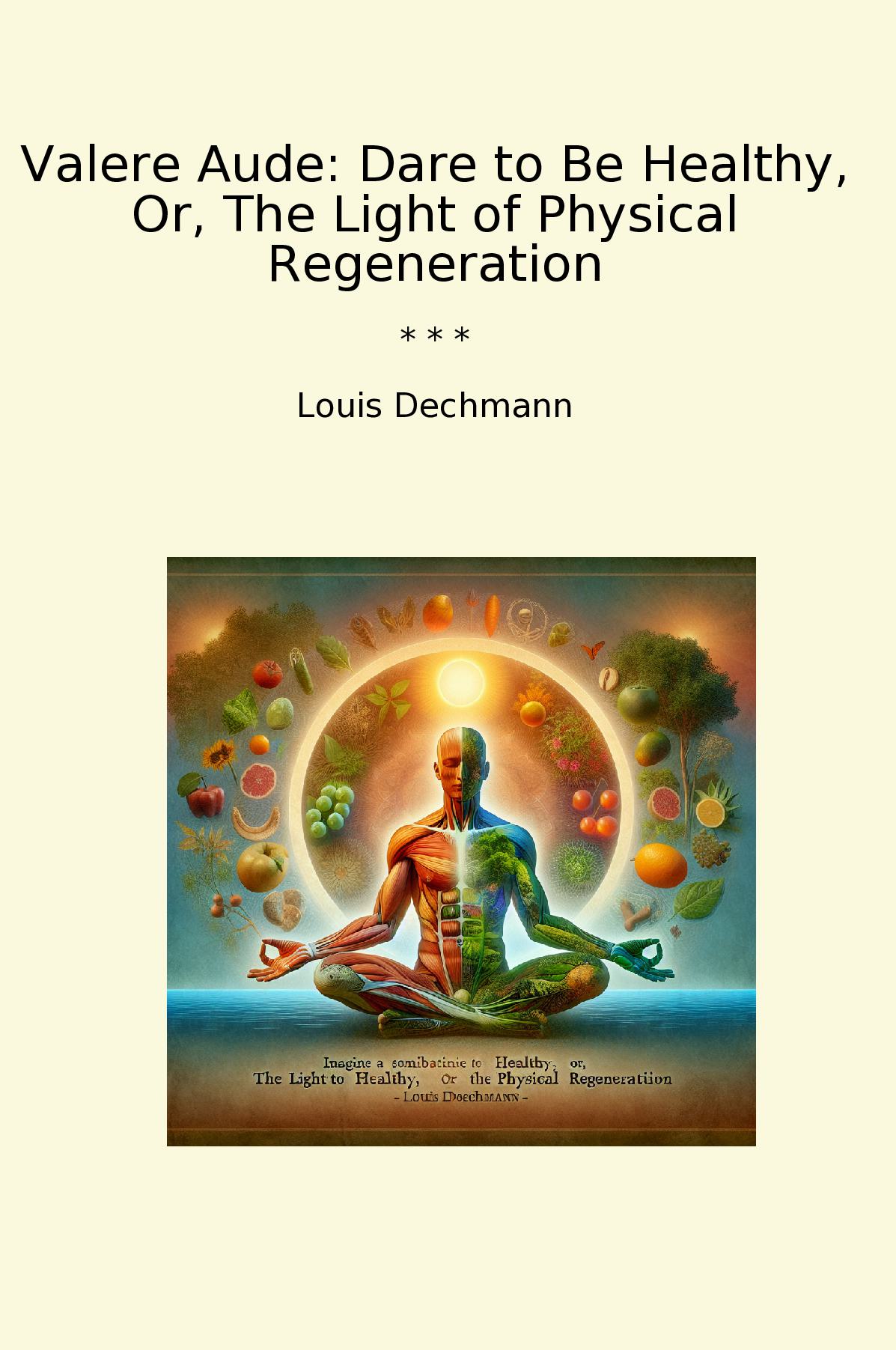 Valere Aude: Dare to Be Healthy, Or, The Light of Physical Regeneration