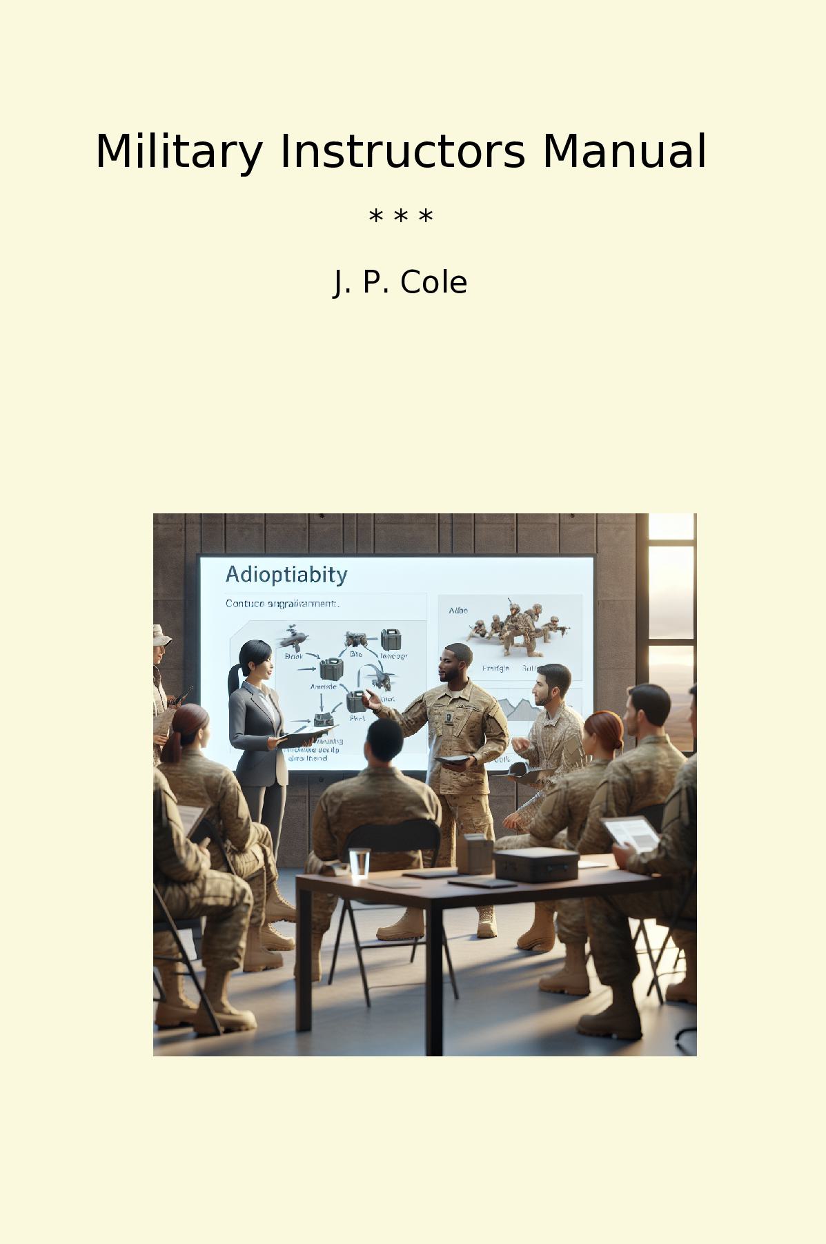 Military Instructors Manual