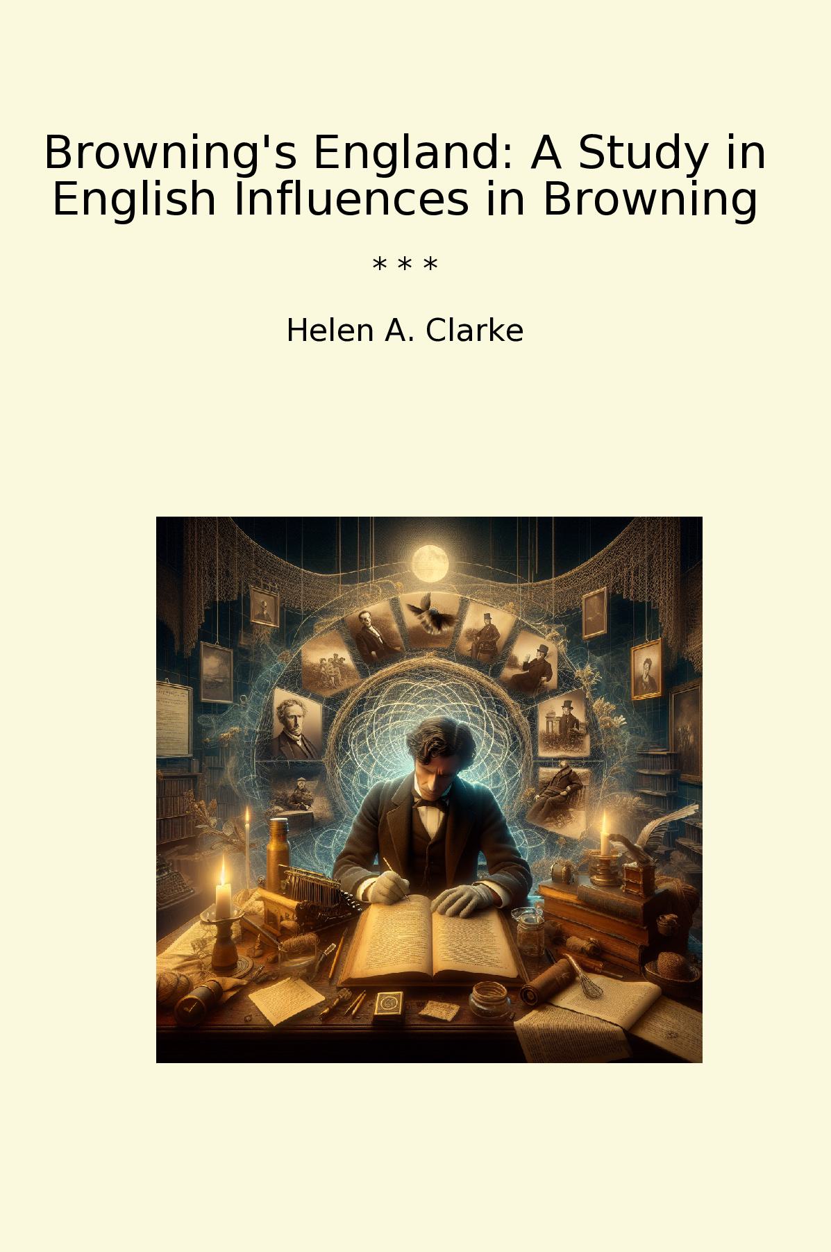 Browning's England: A Study in English Influences in Browning