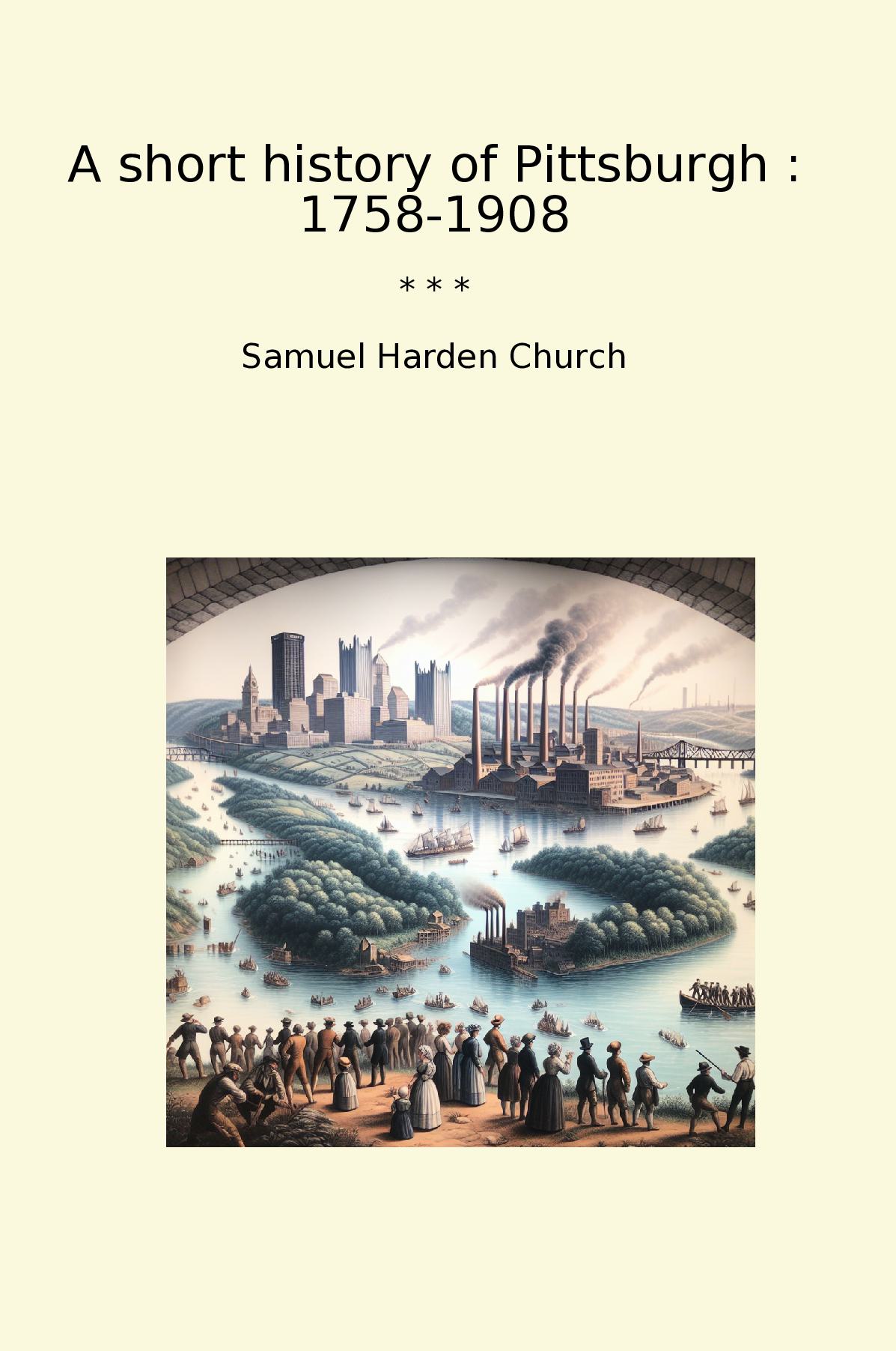 A short history of Pittsburgh : 1758-1908