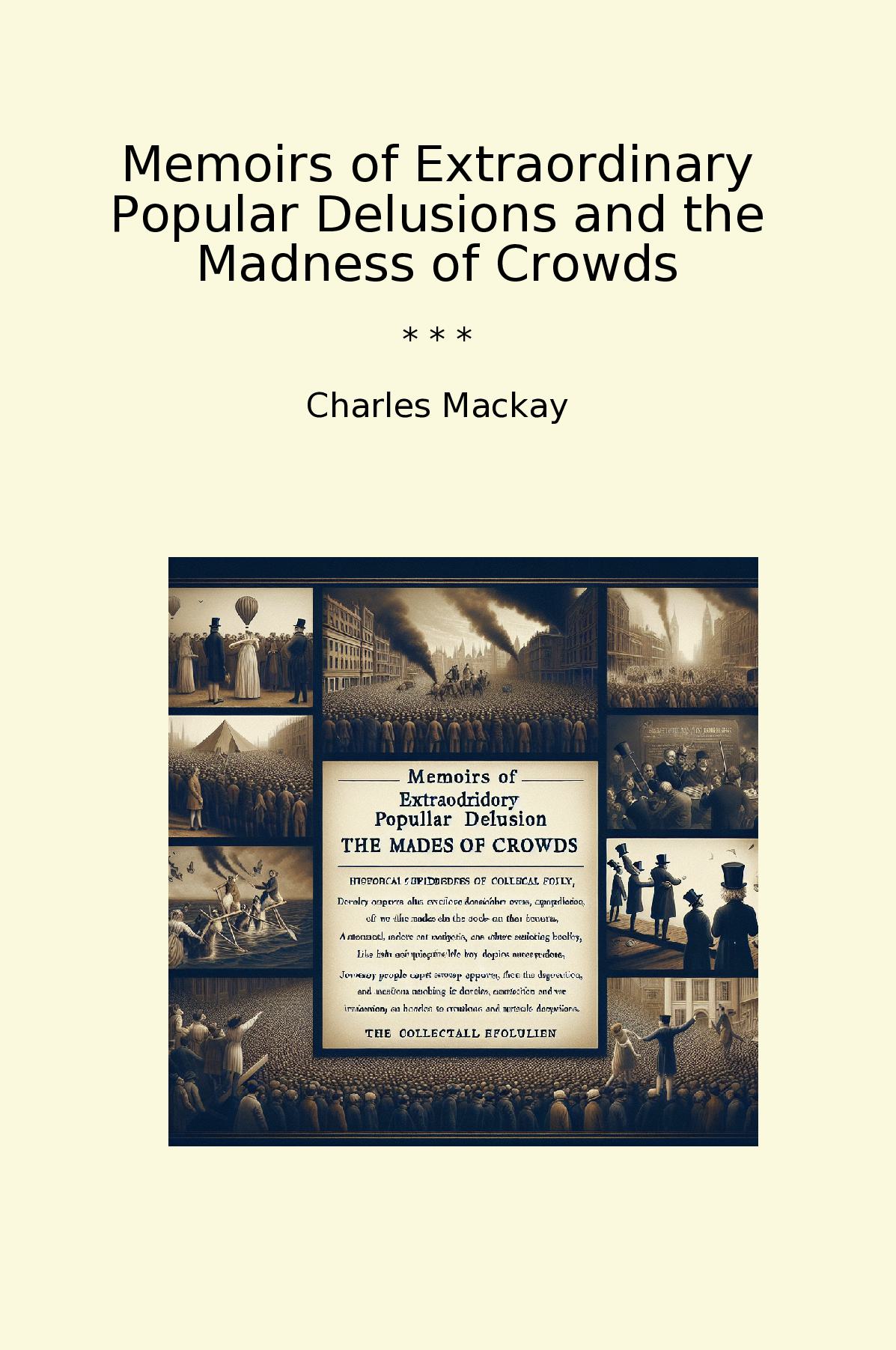 Memoirs of Extraordinary Popular Delusions and the Madness of Crowds