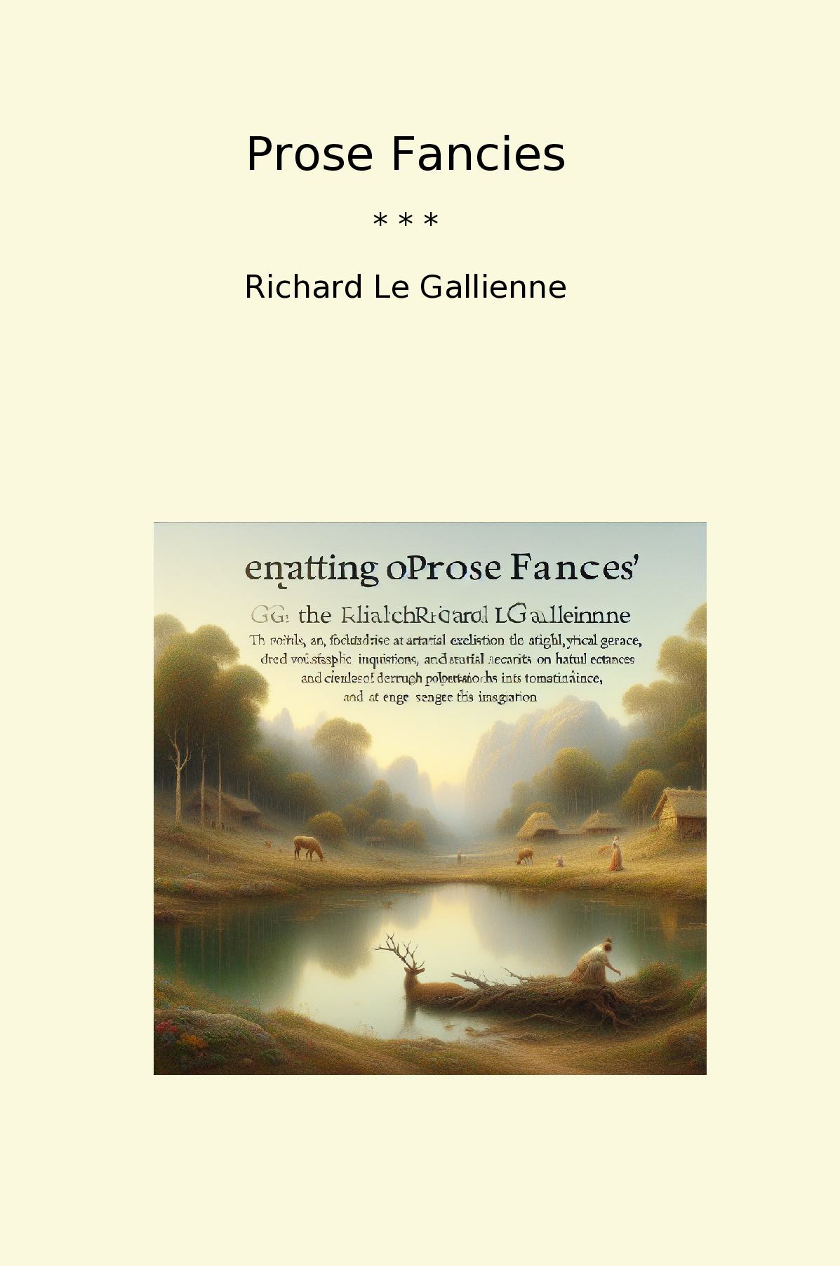 Prose Fancies