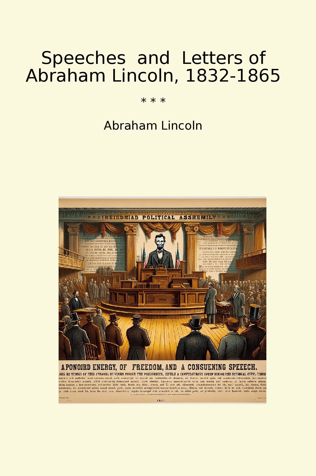 Speeches  and  Letters of Abraham Lincoln, 1832-1865