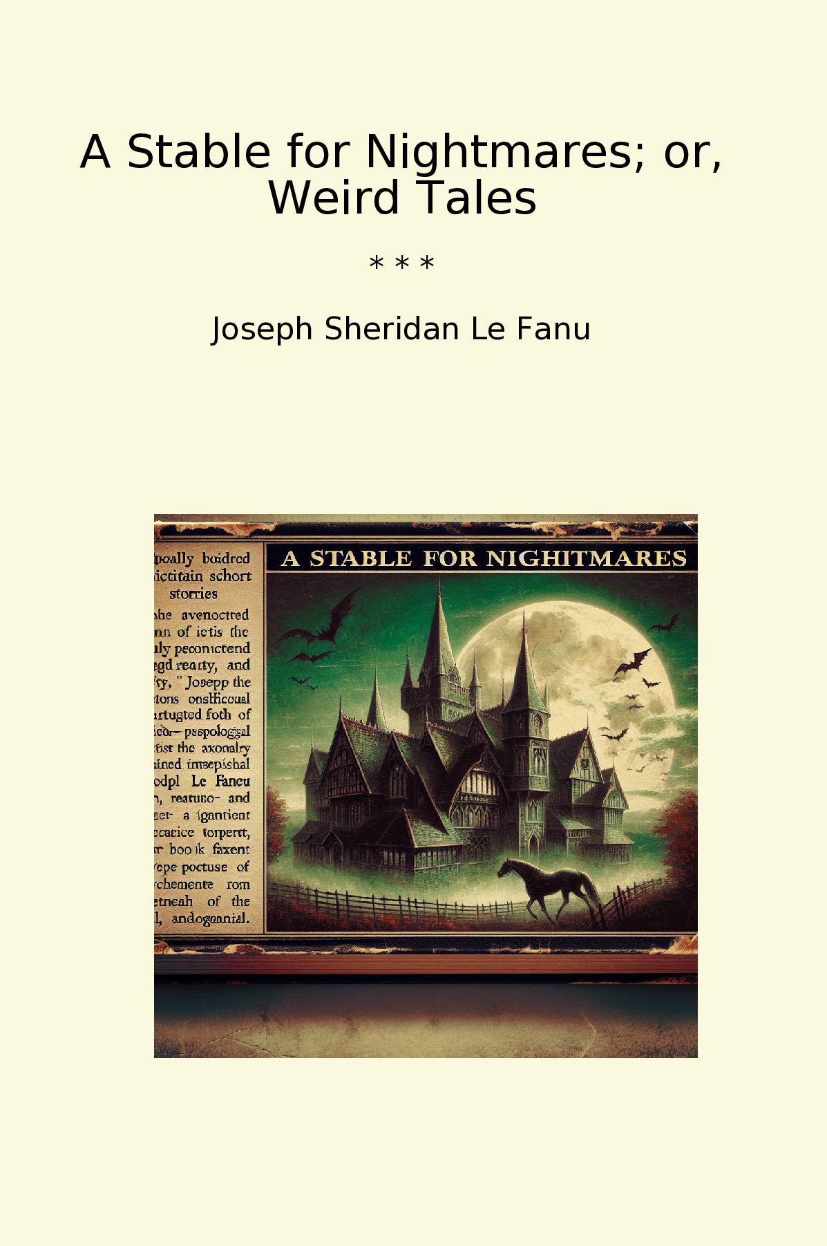 A Stable for Nightmares; or, Weird Tales