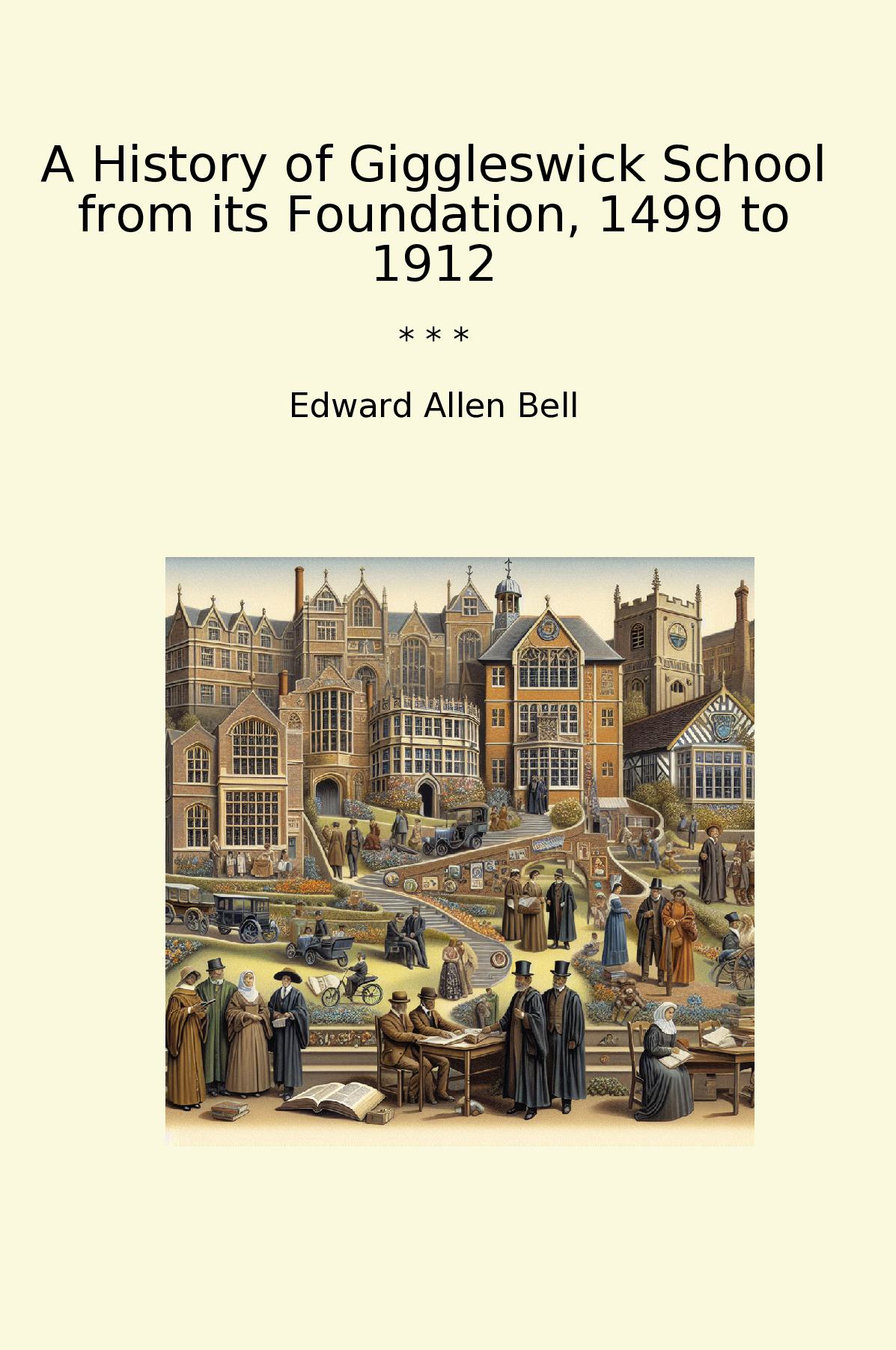 A History of Giggleswick School from its Foundation, 1499 to 1912