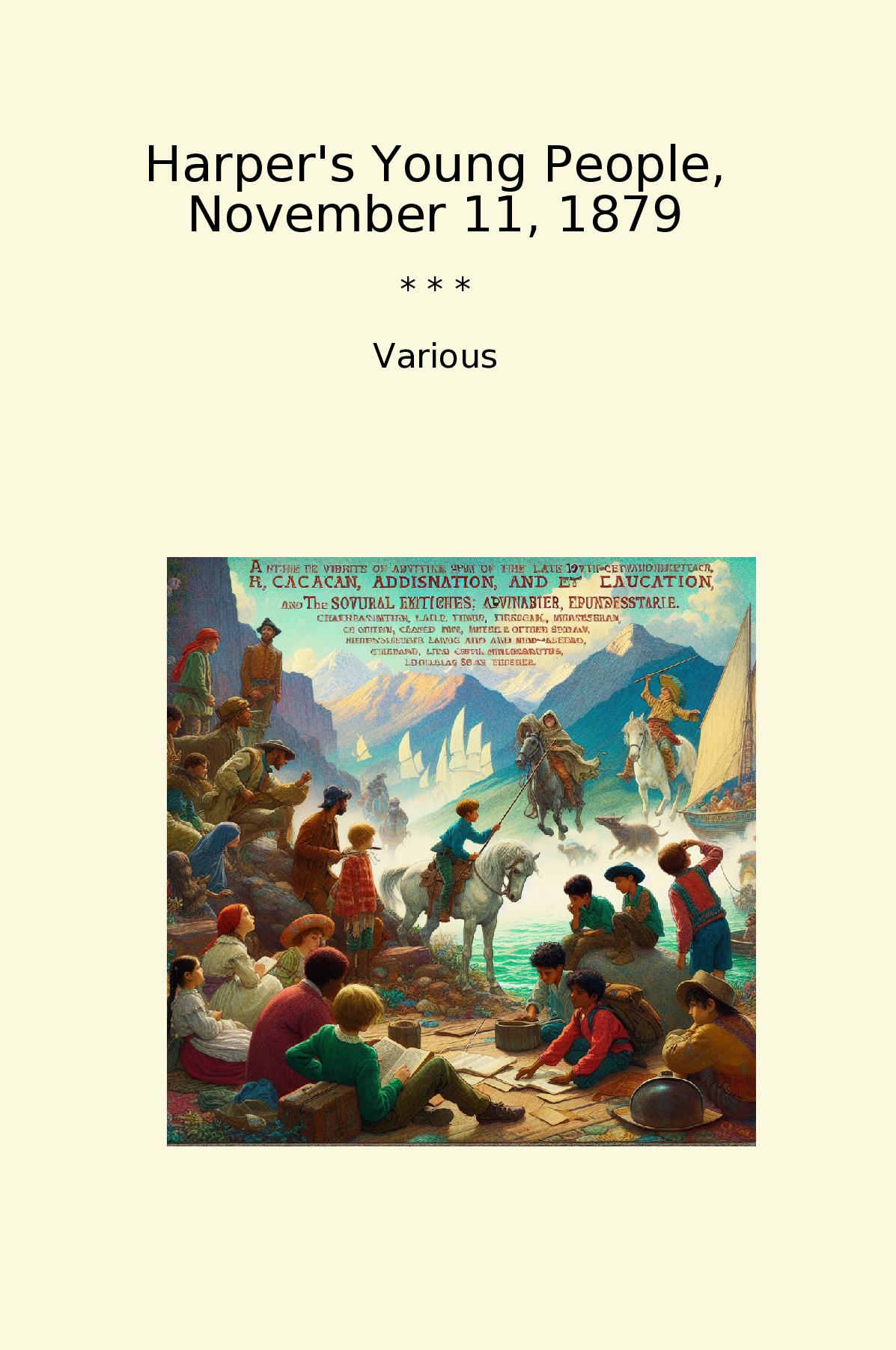 Harper's Young People, November 11, 1879