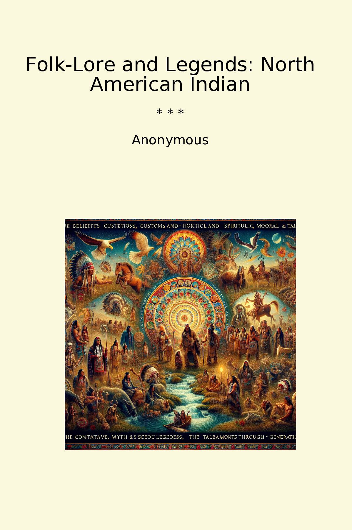 Folk-Lore and Legends: North American Indian