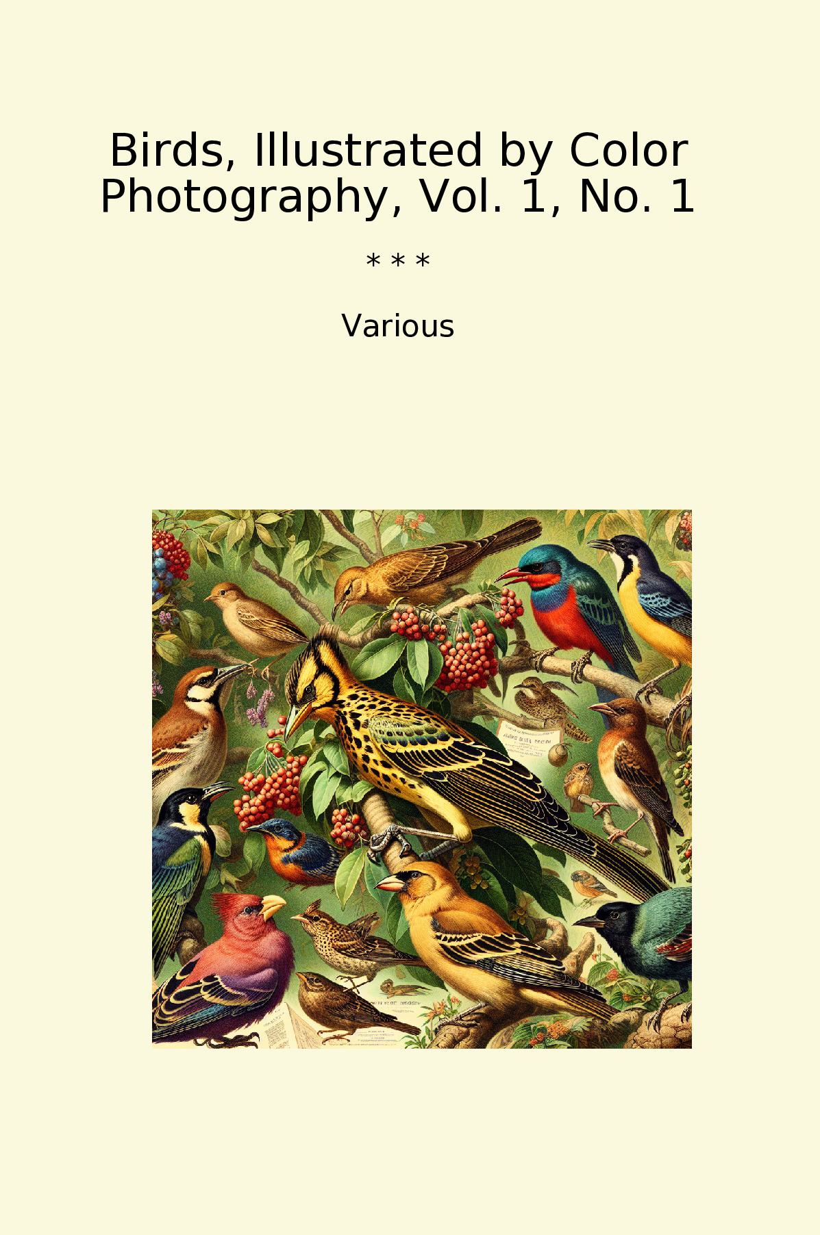 Birds, Illustrated by Color Photography, Vol. 1, No. 1