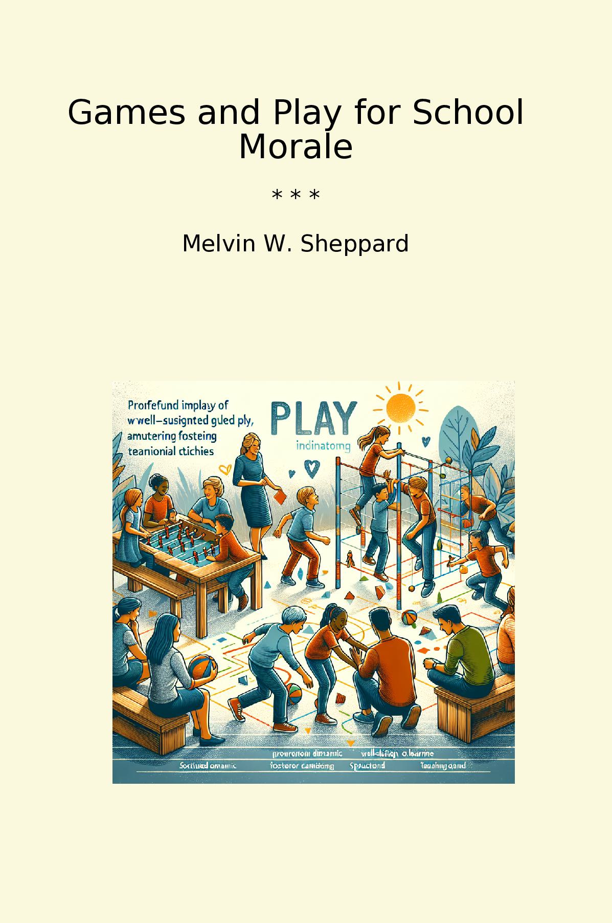 Games and Play for School Morale