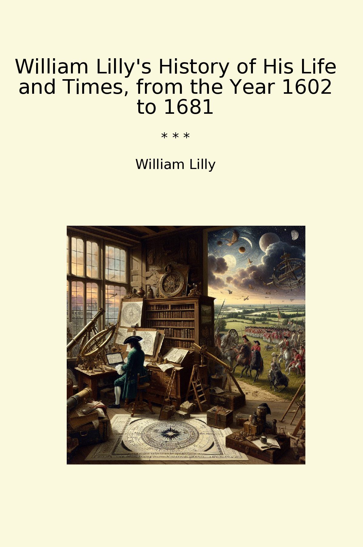 William Lilly's History of His Life and Times, from the Year 1602 to 1681