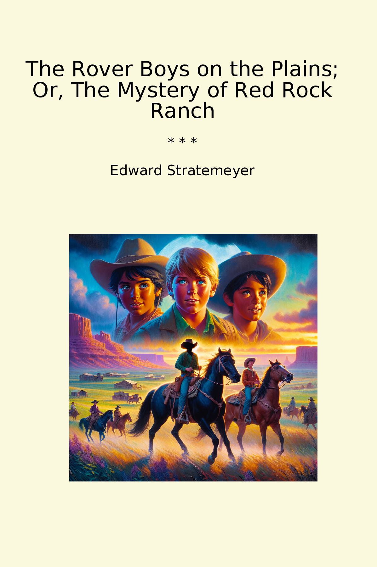 The Rover Boys on the Plains; Or, The Mystery of Red Rock Ranch