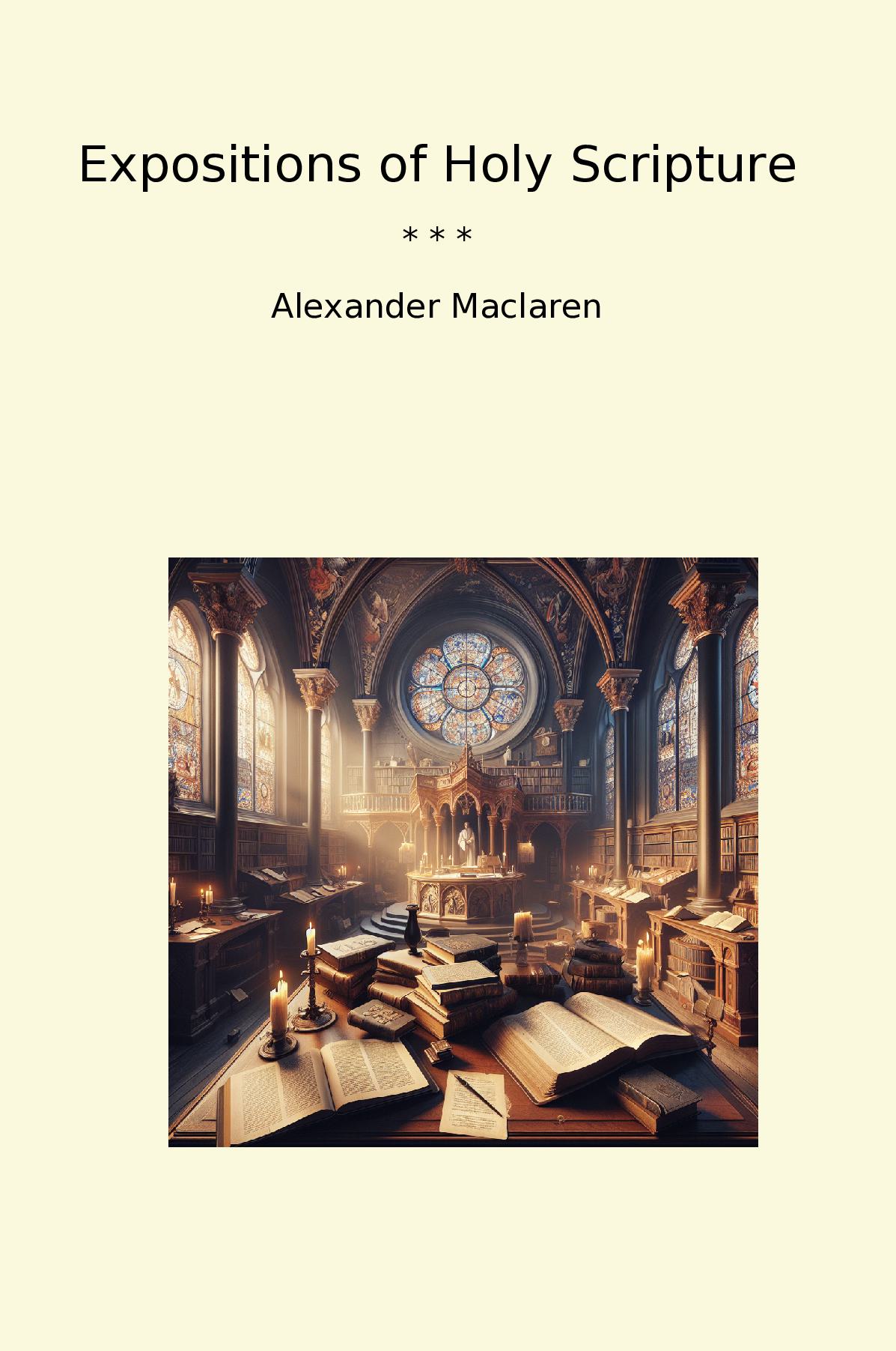 Expositions of Holy Scripture
