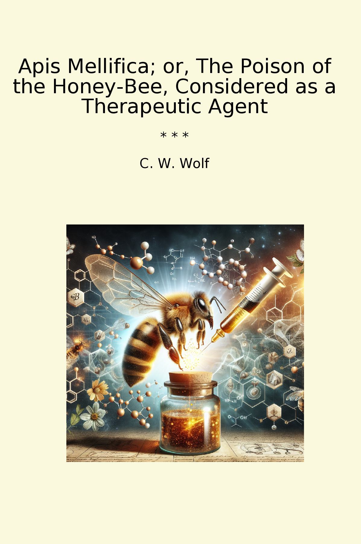 Apis Mellifica; or, The Poison of the Honey-Bee, Considered as a Therapeutic Agent