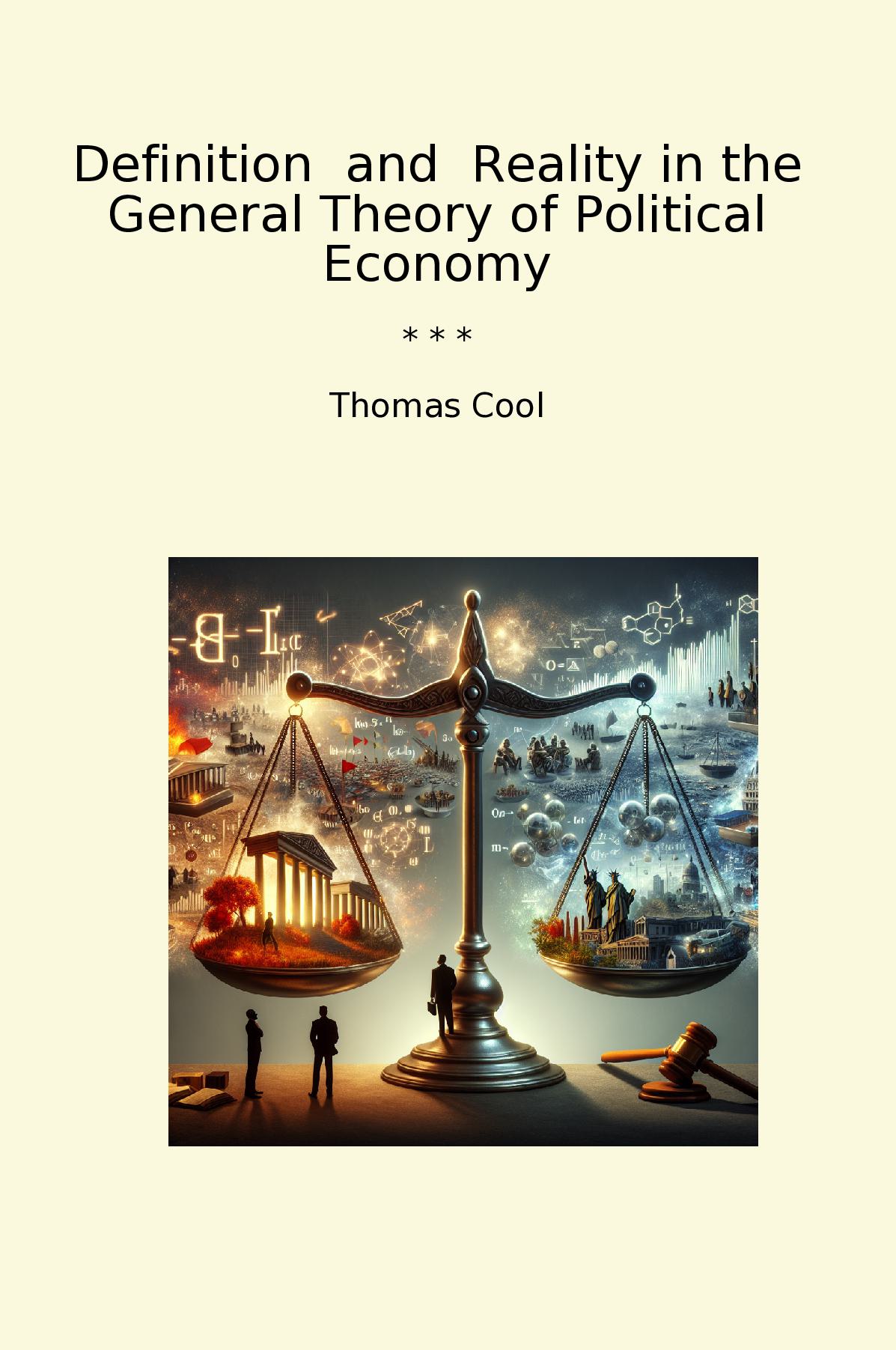 Definition  and  Reality in the General Theory of Political Economy