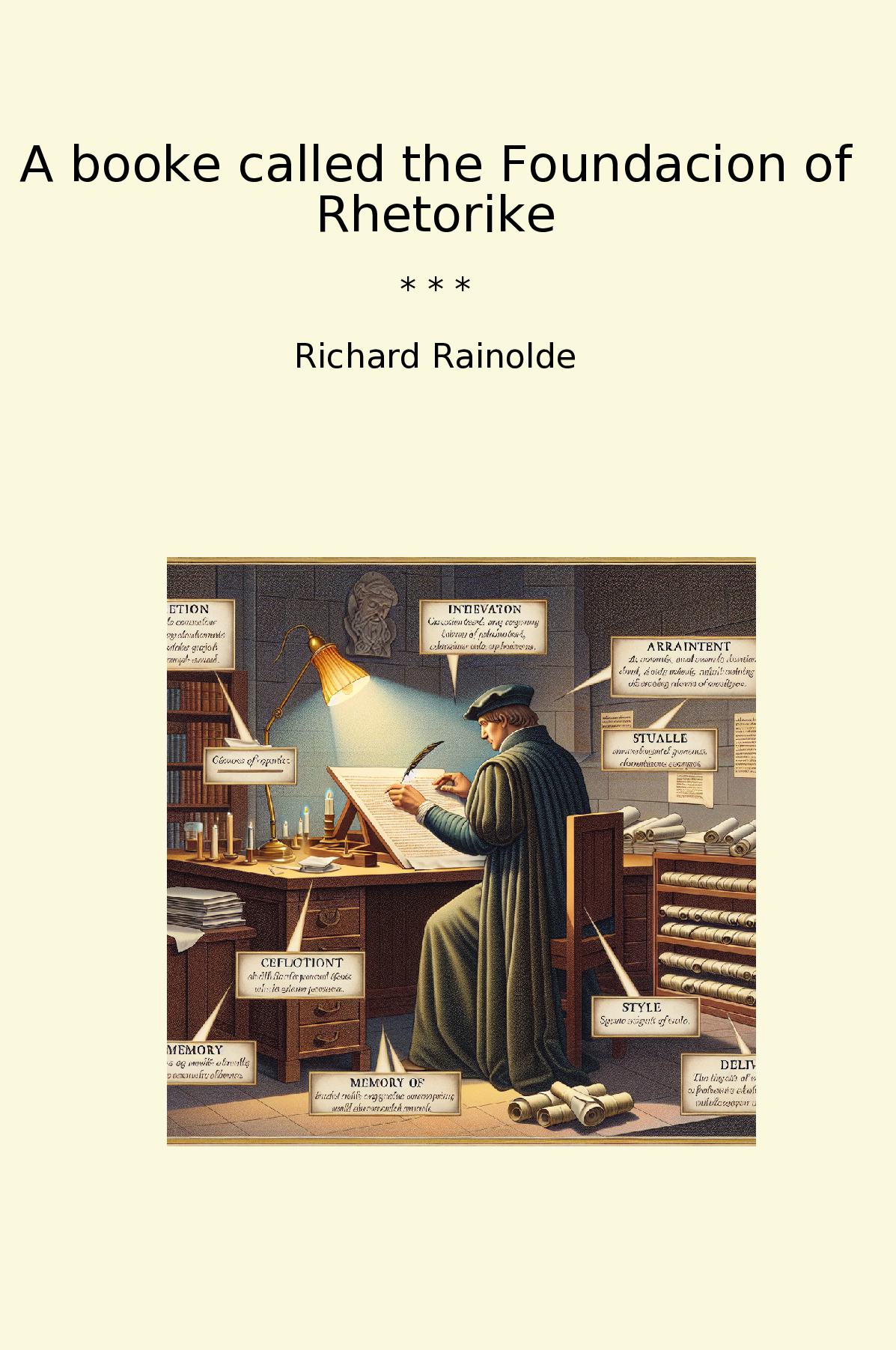 A booke called the Foundacion of Rhetorike