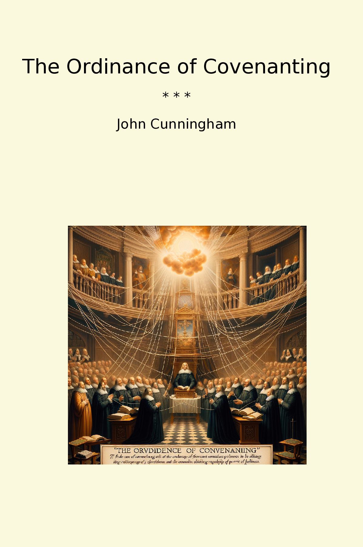 The Ordinance of Covenanting