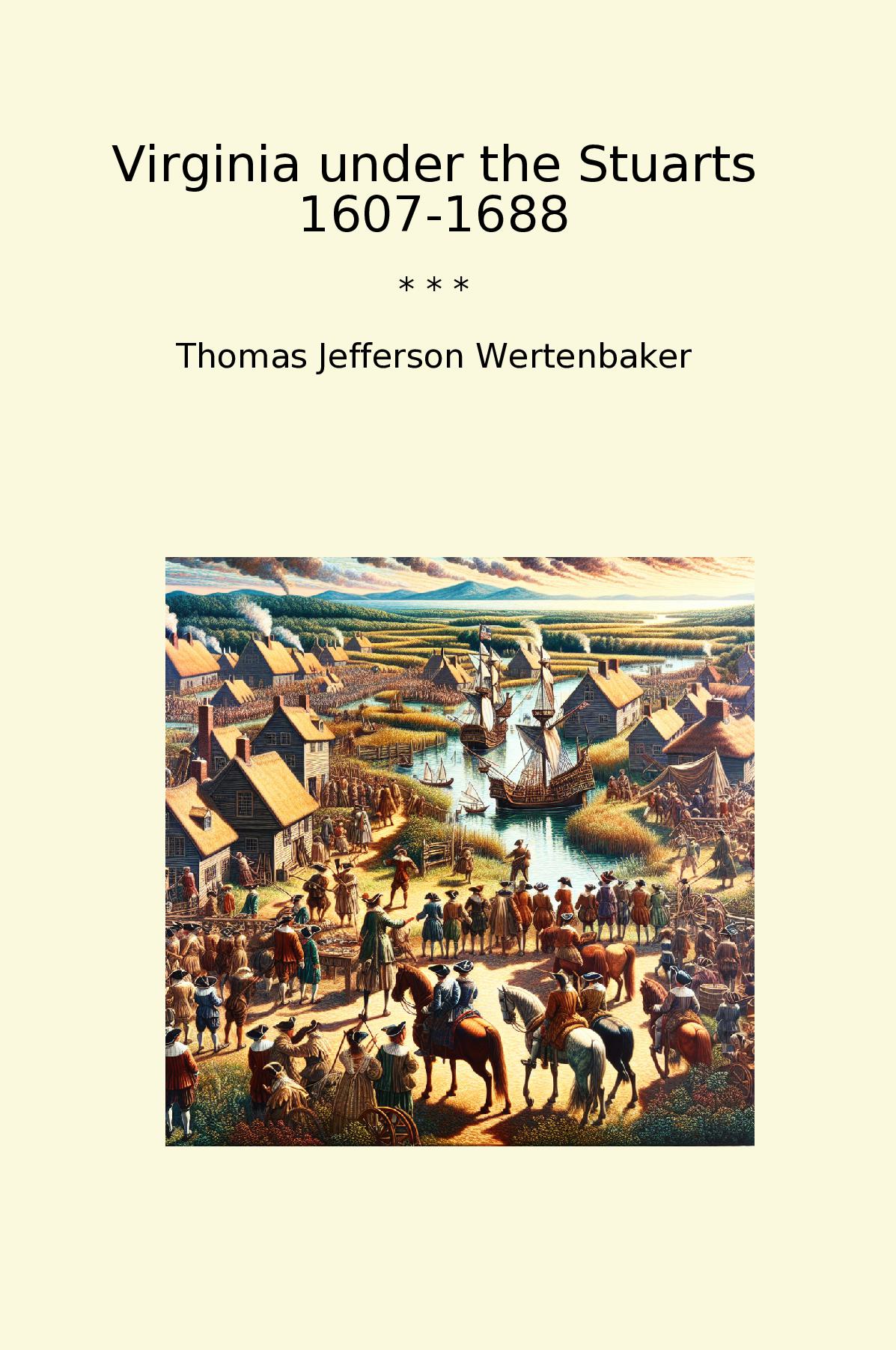 Virginia under the Stuarts 1607-1688