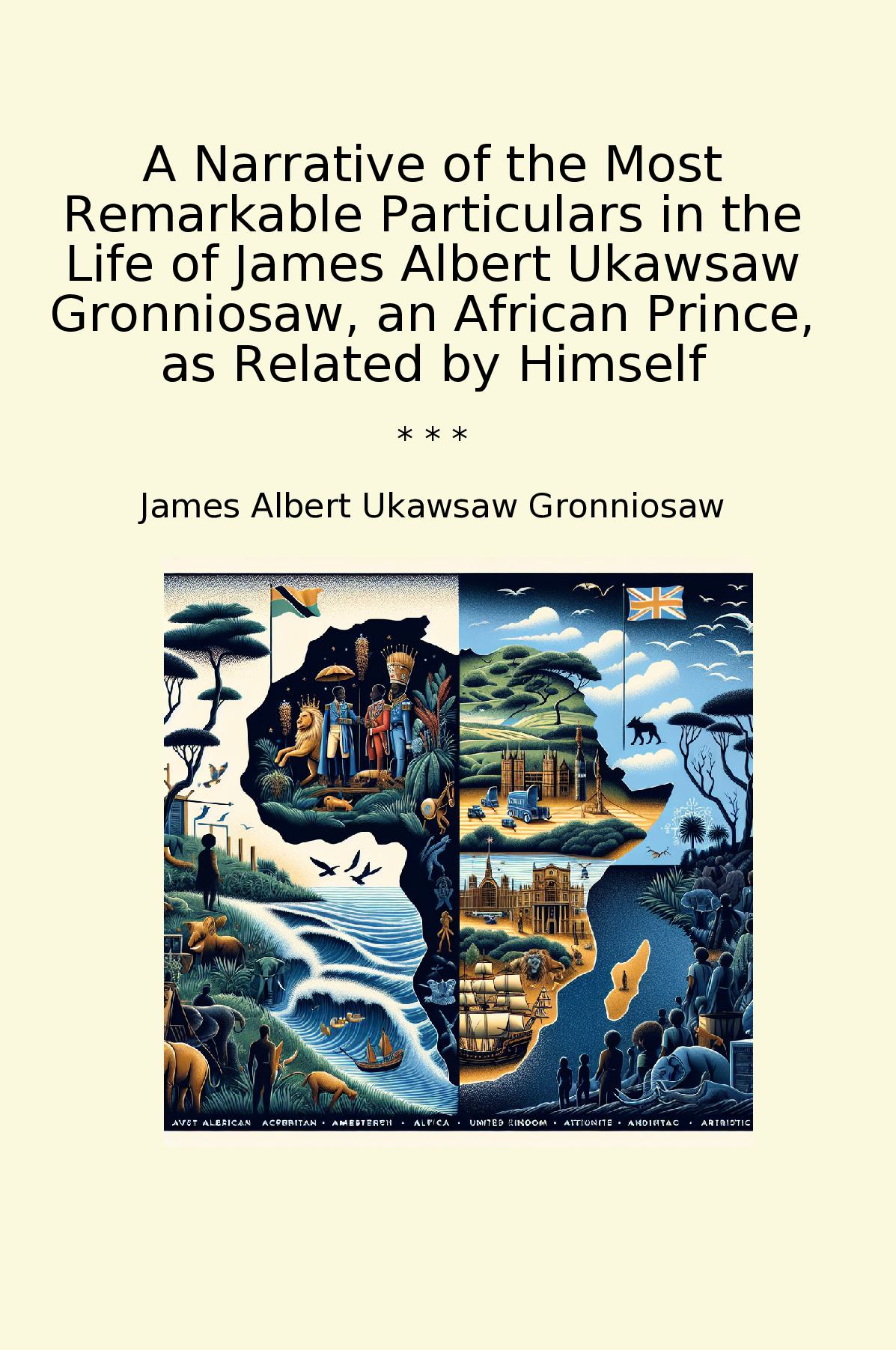 A Narrative of the Most Remarkable Particulars in the Life of James Albert Ukawsaw Gronniosaw, an African Prince, as Related by Himself