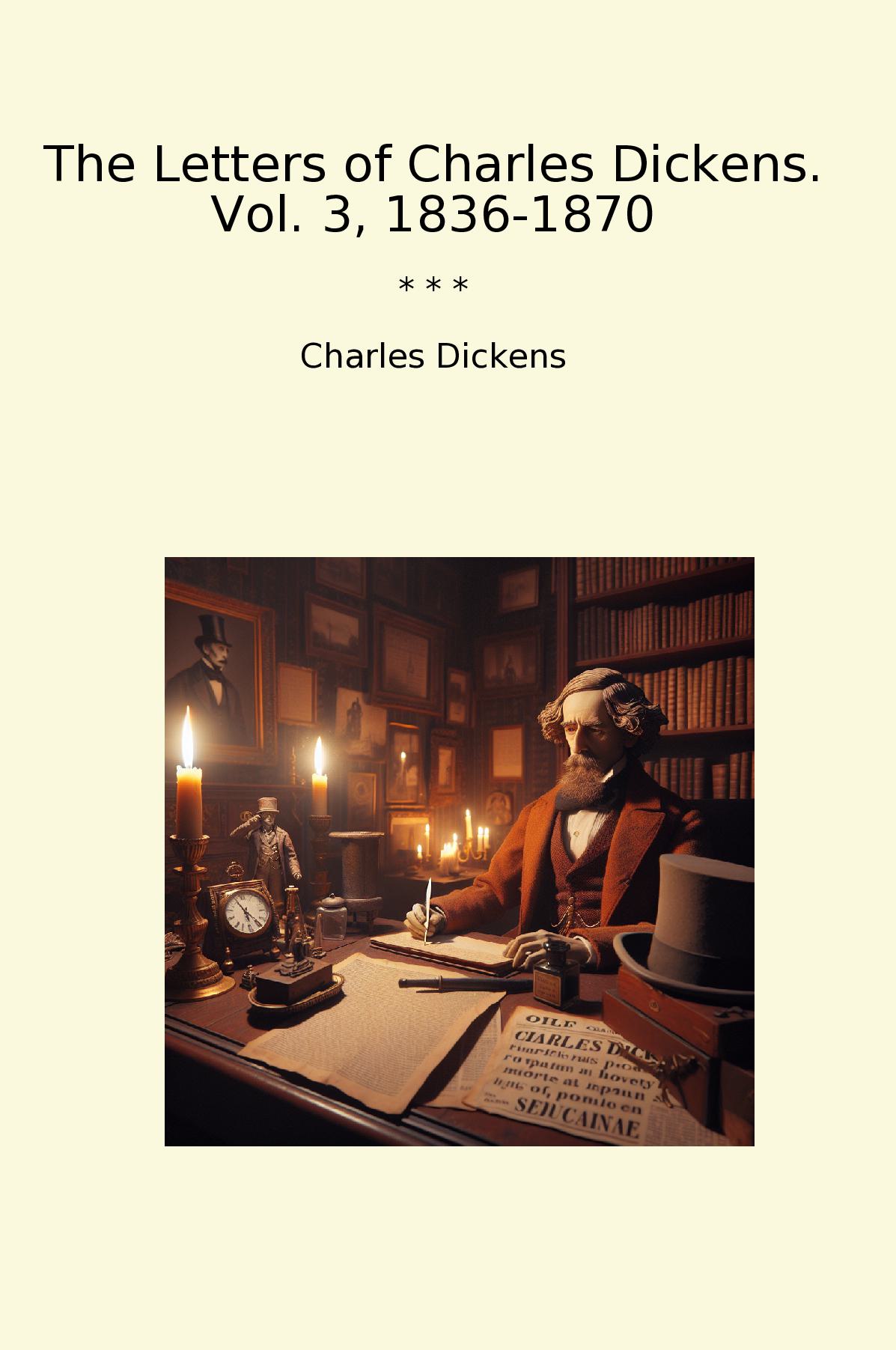 The Letters of Charles Dickens. Vol. 3, 1836-1870