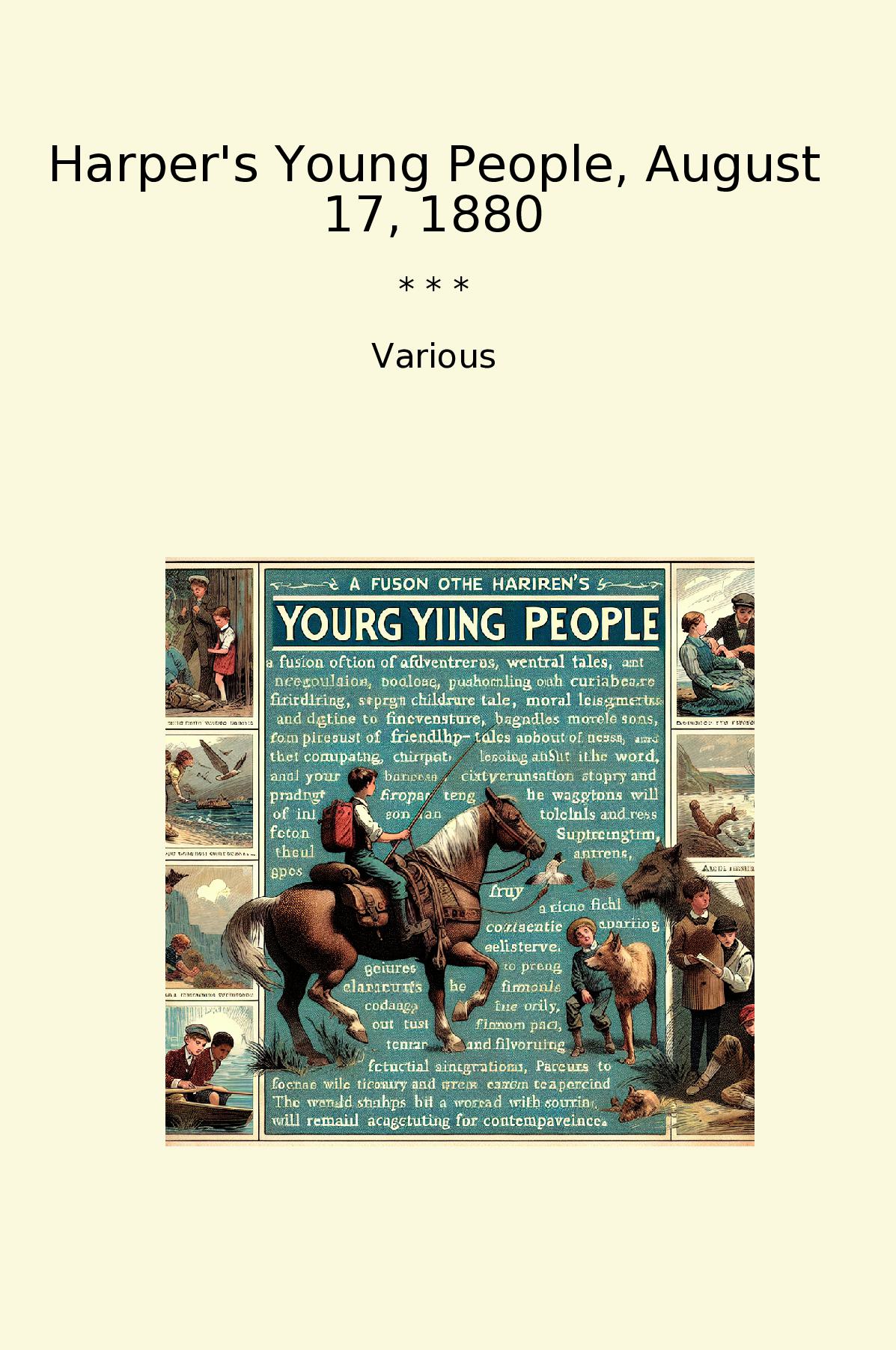 Harper's Young People, August 17, 1880