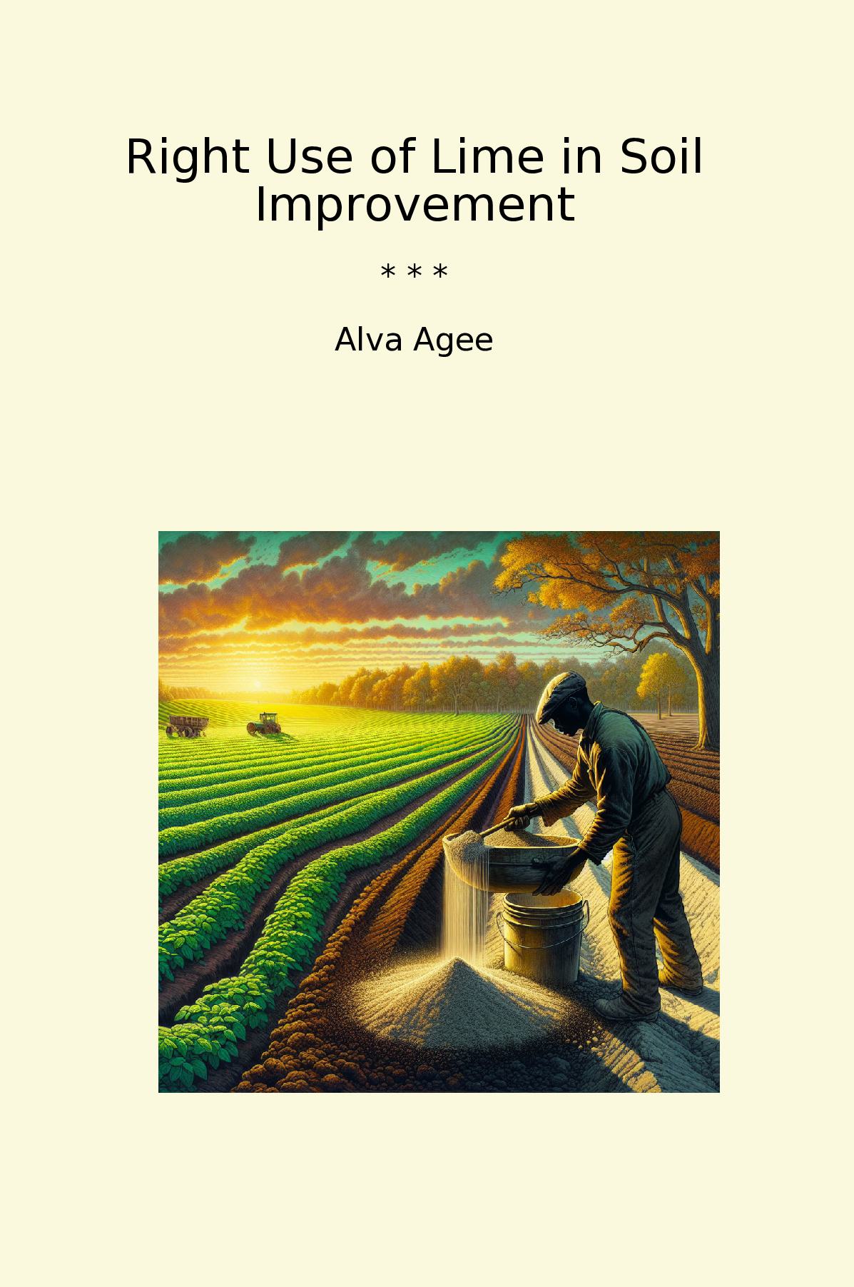 Right Use of Lime in Soil Improvement