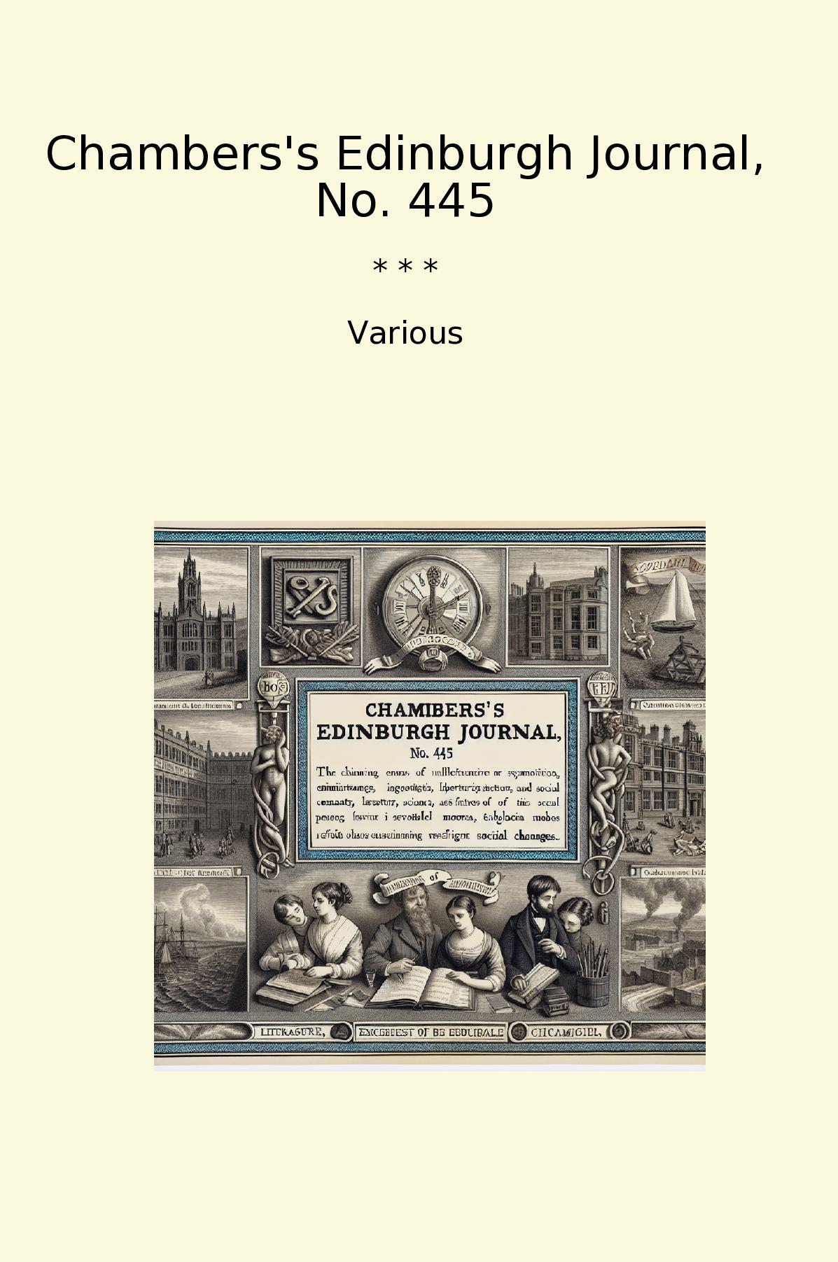 Chambers's Edinburgh Journal, No. 445
