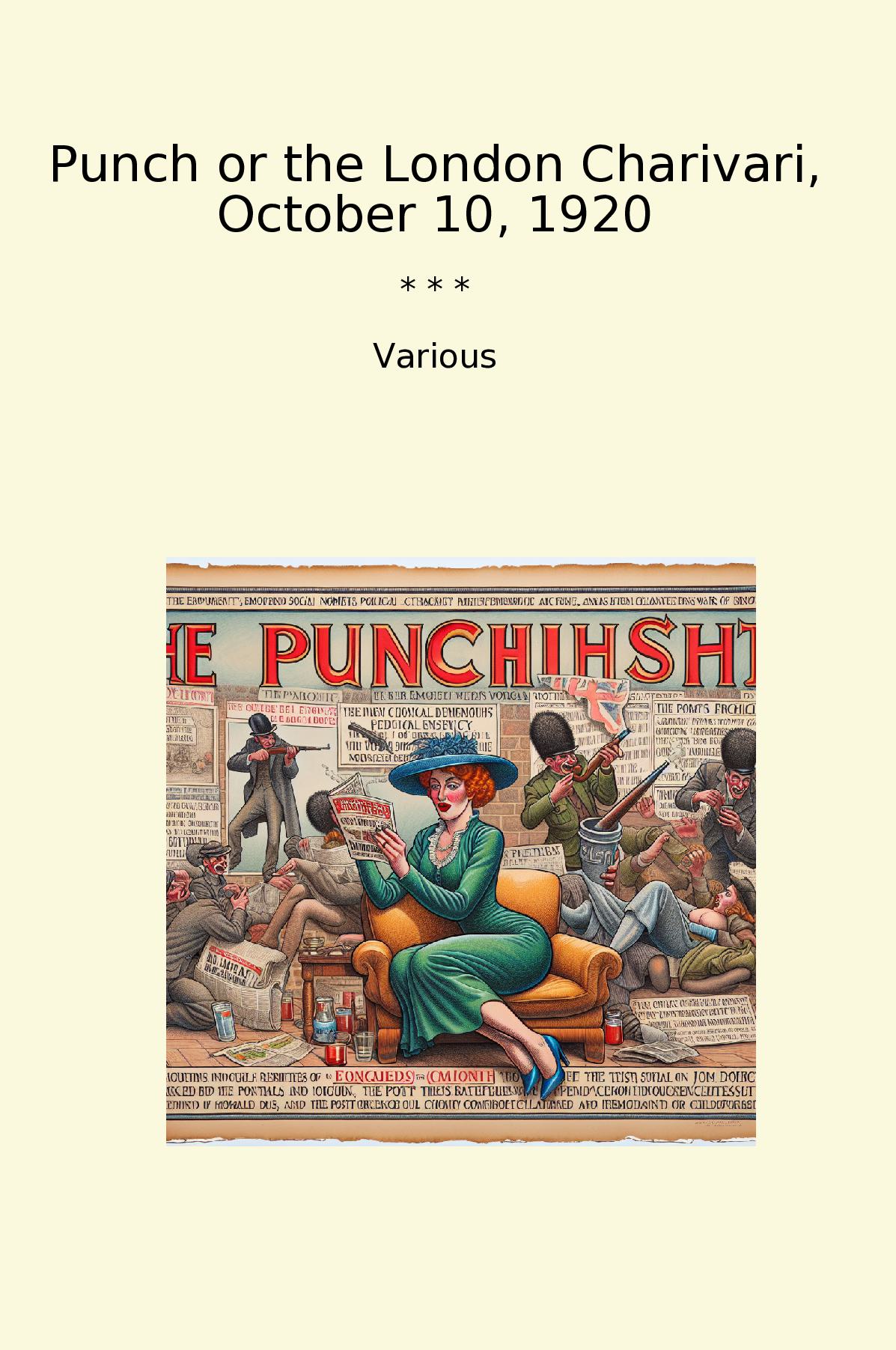 Punch or the London Charivari, October 10, 1920
